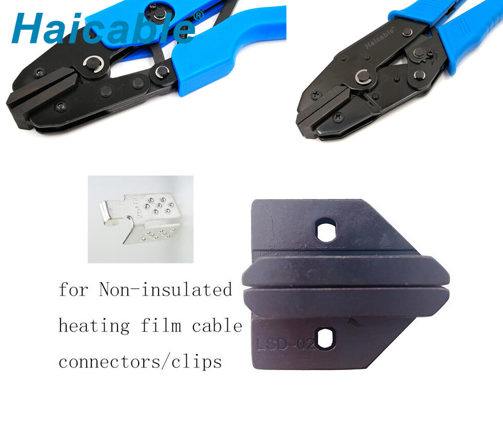 Non-Insulated Heating Film Cable Connectors Crimping Tools LX-02A