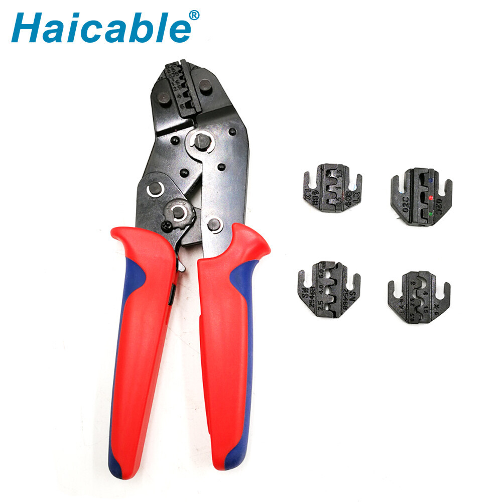 Tab 2.8 4.8 6.3/Tube/Photovoltaic/insuated Terminals Crimping Tool Set KIT-48BSN