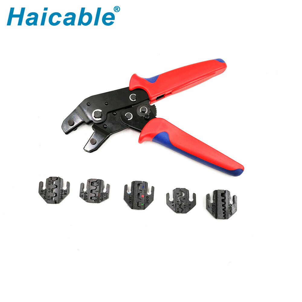 Tab 2.8 4.8 6.3/Tube/Photovoltaic/insuated Terminals Crimping Tool Set KIT-48BSN
