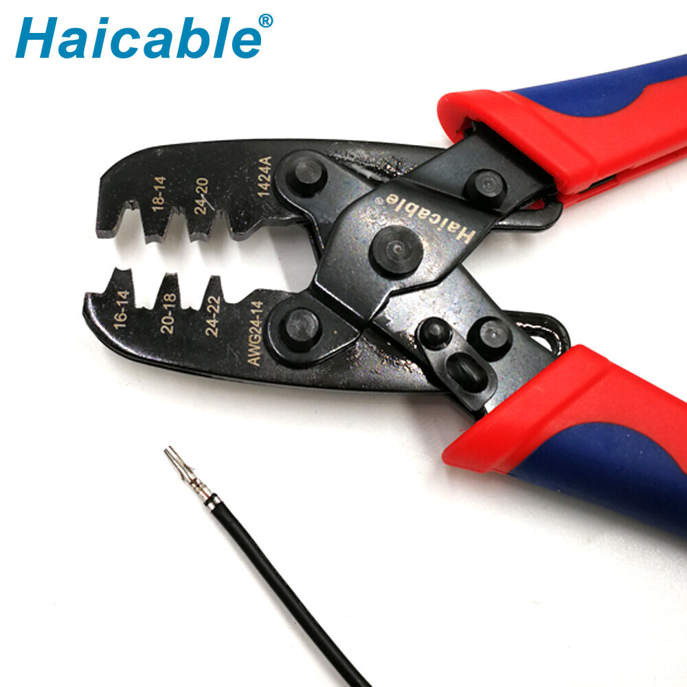 24-14AWG Open Barrel Terminals Crimping Tool LX-124A