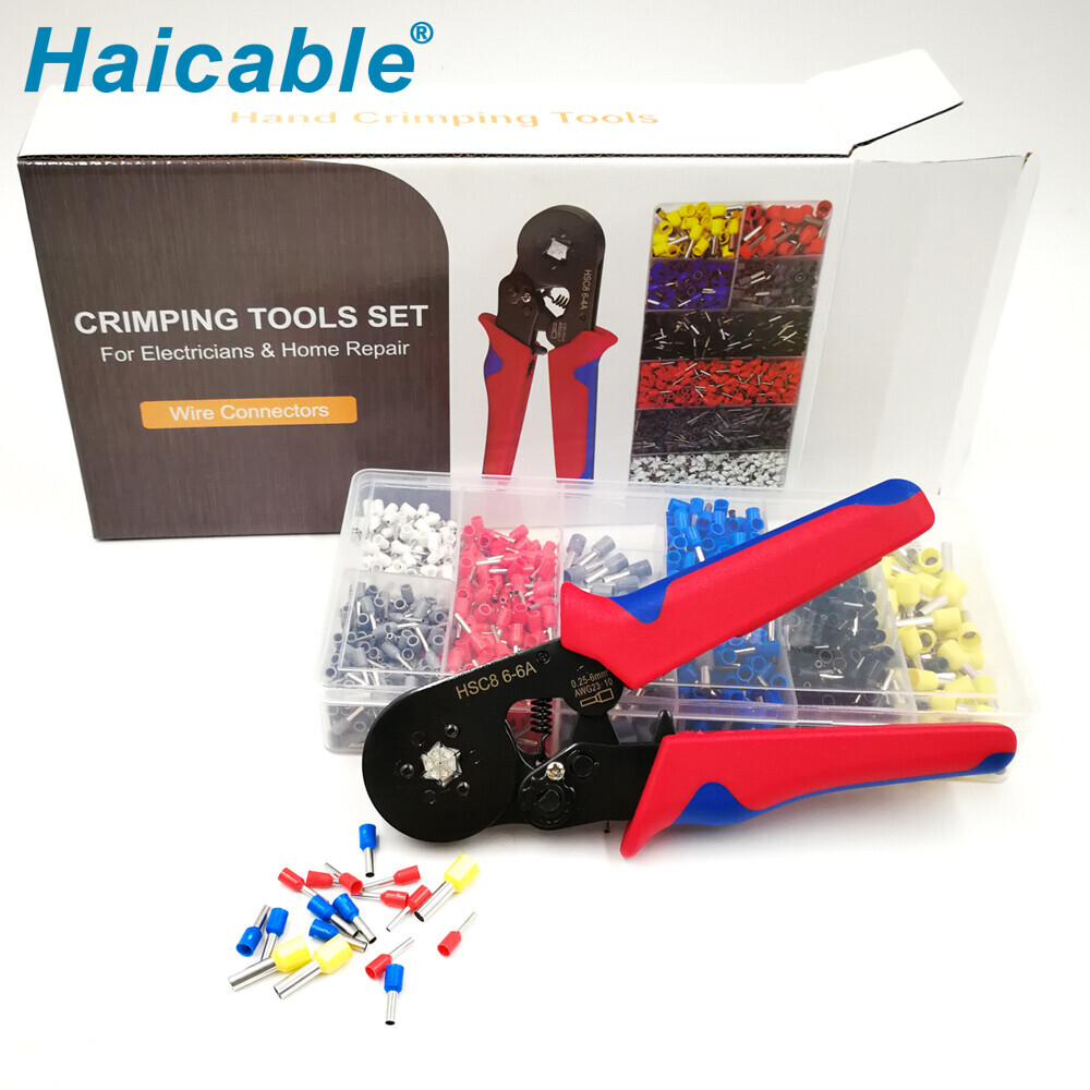 Terminal Crimping Tools Sets HSC8 6-6A-1200E