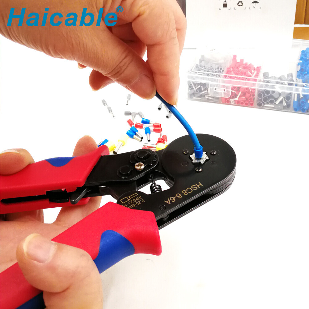Terminal Crimping Tools Sets HSC8 6-6A-1200E