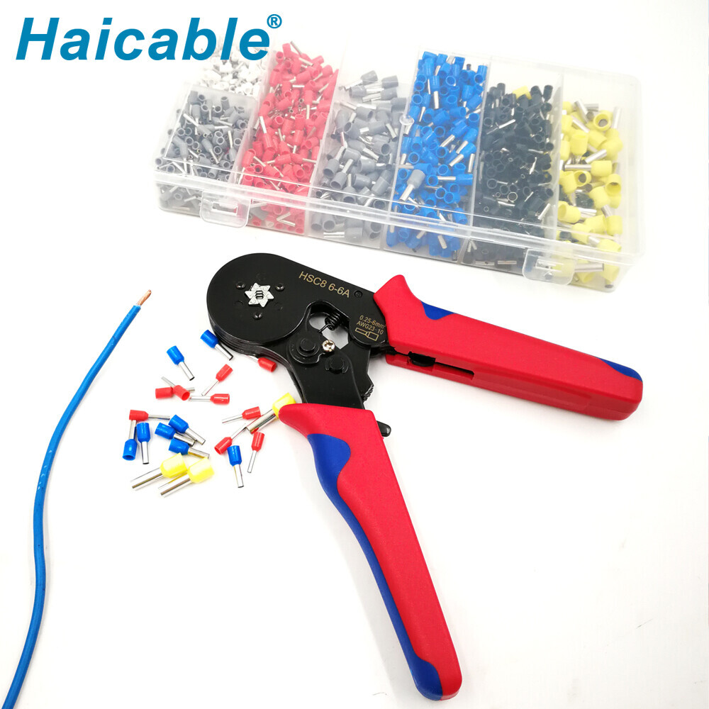 Terminal Crimping Tools Sets HSC8 6-6A-1200E