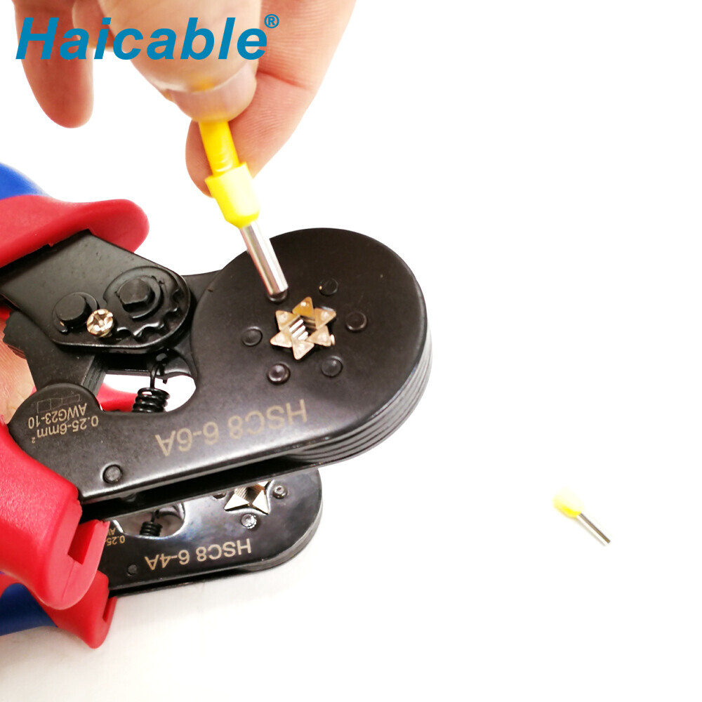 Cord End Sleeve and Wire Ferrules Crimping Tools HSC8 6-6A