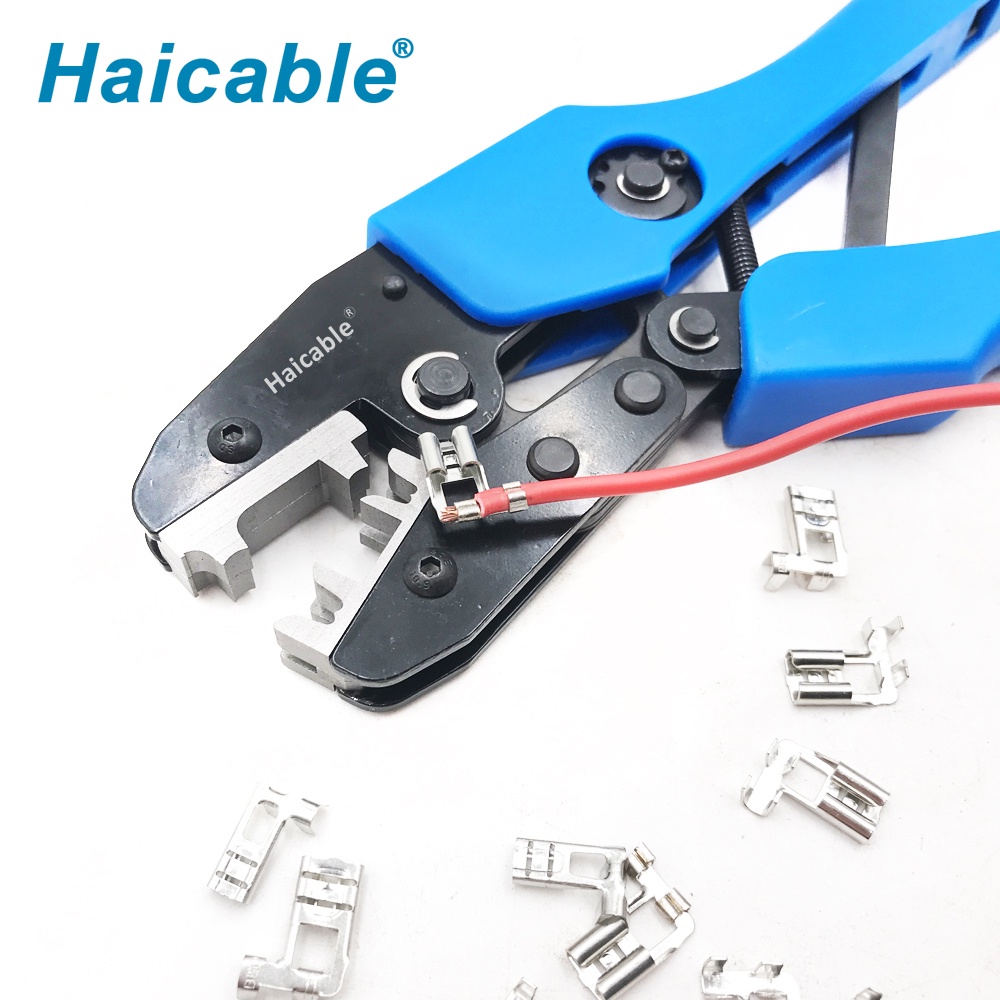 Non-Insulated 90°Flag Terminals Crimping Tools AN-0506FL
