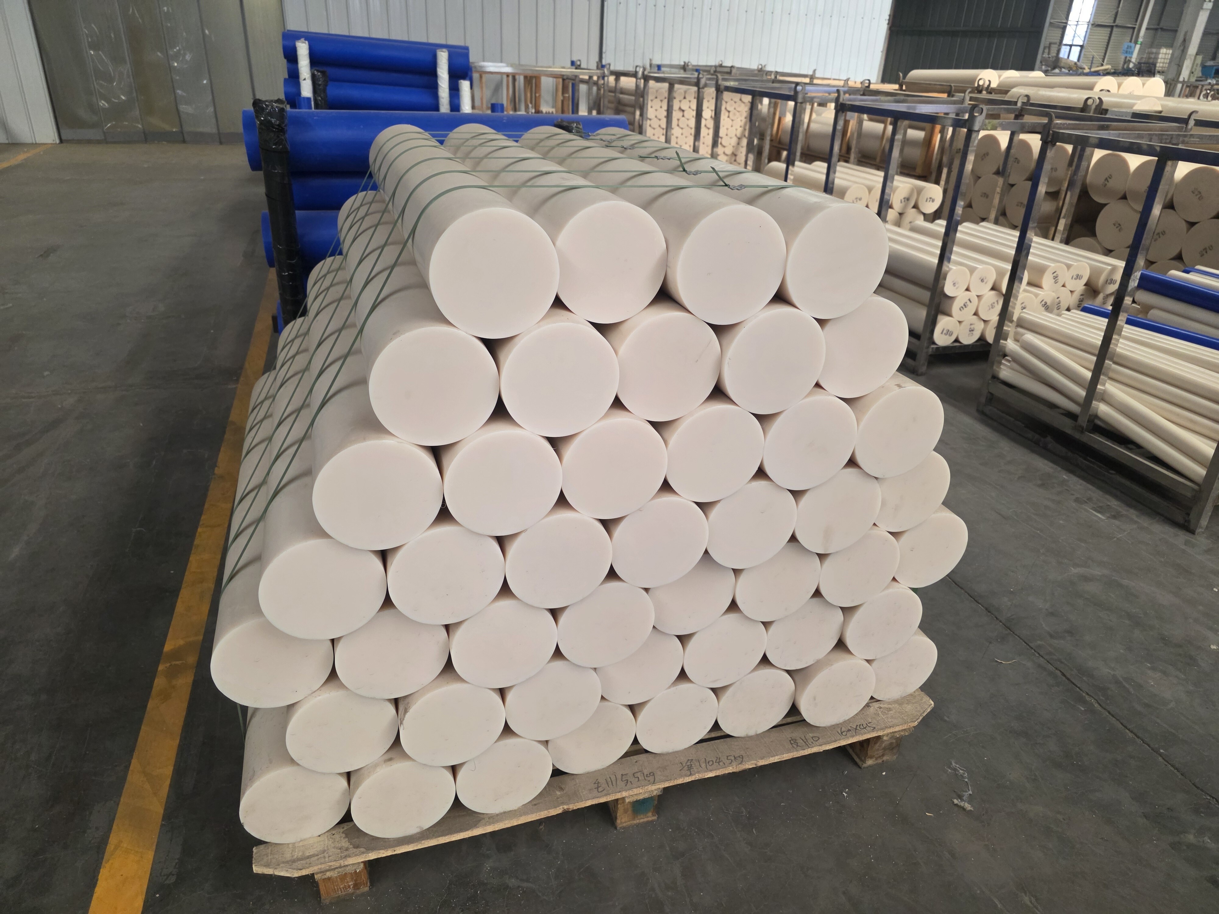 Wholesale PA6 Cast natural plate 1200*1200mm sheet nylon rod