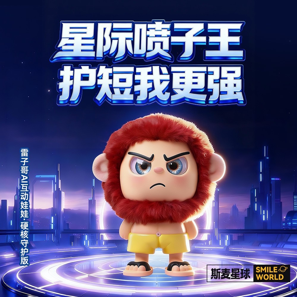 雷子哥AI情绪互动机器人AI情绪玩具