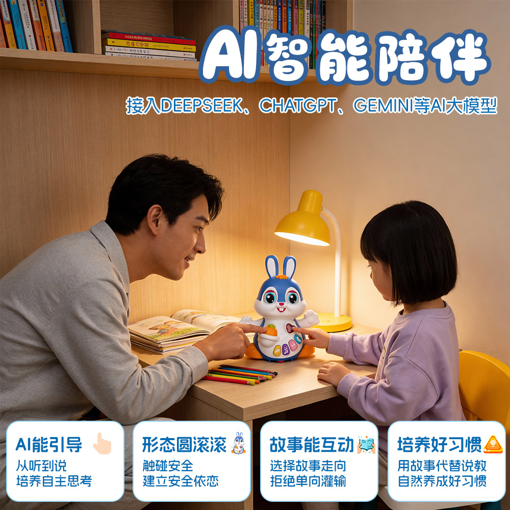 斯麦儿AI玩具早教机AI教育机器人