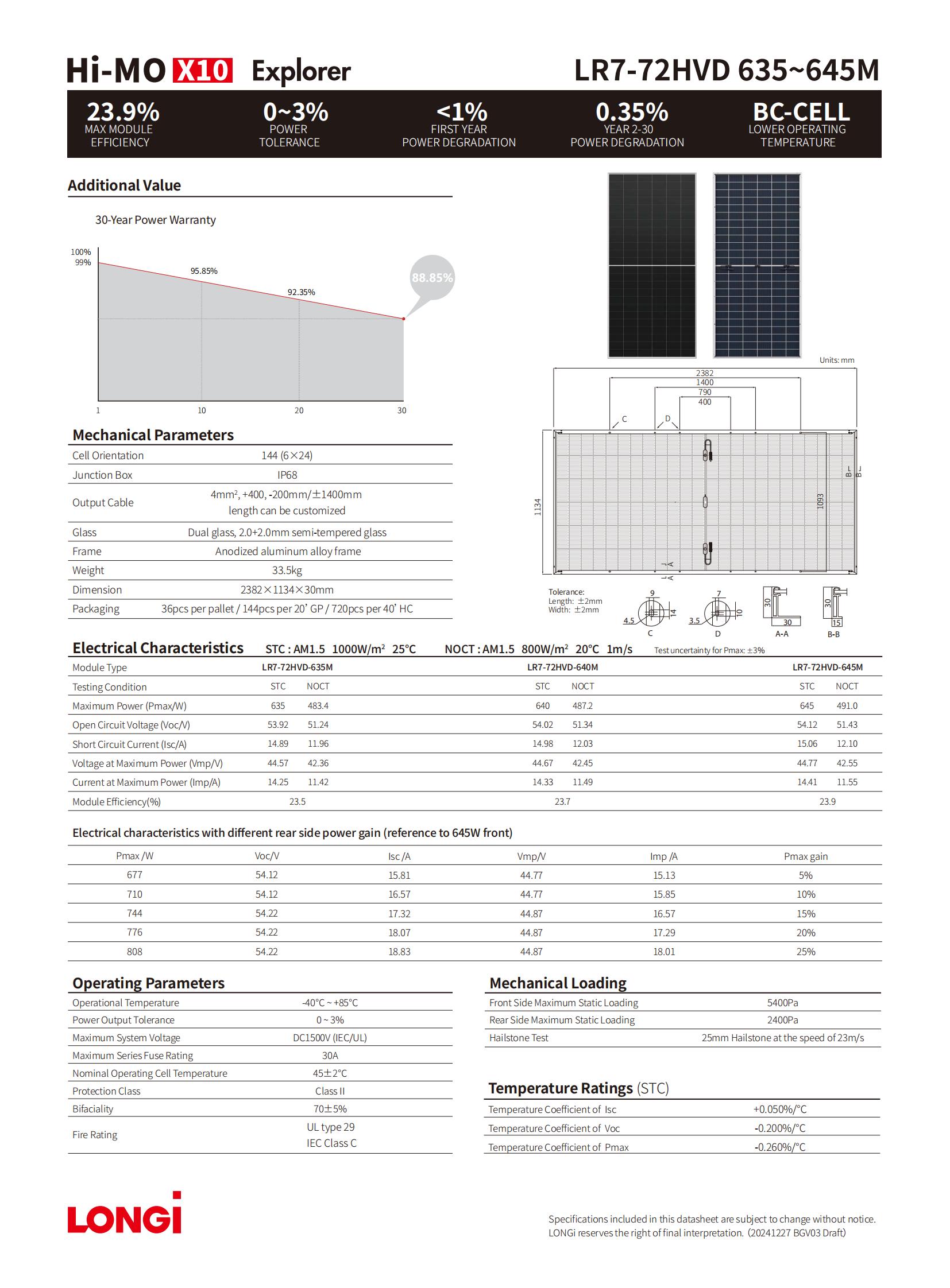 HiMo X10 LR7-72HVH630-650M