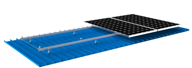 TonKor TSR-4 Color Steel Tile Roof Solar Racking System