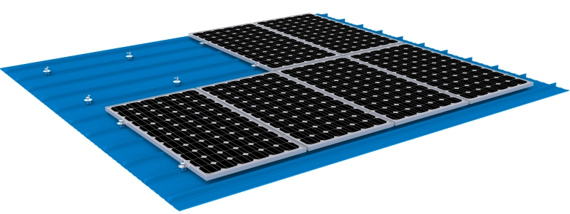 TonKor Aluminium Standing Seam Roof Solar Mounting Kit