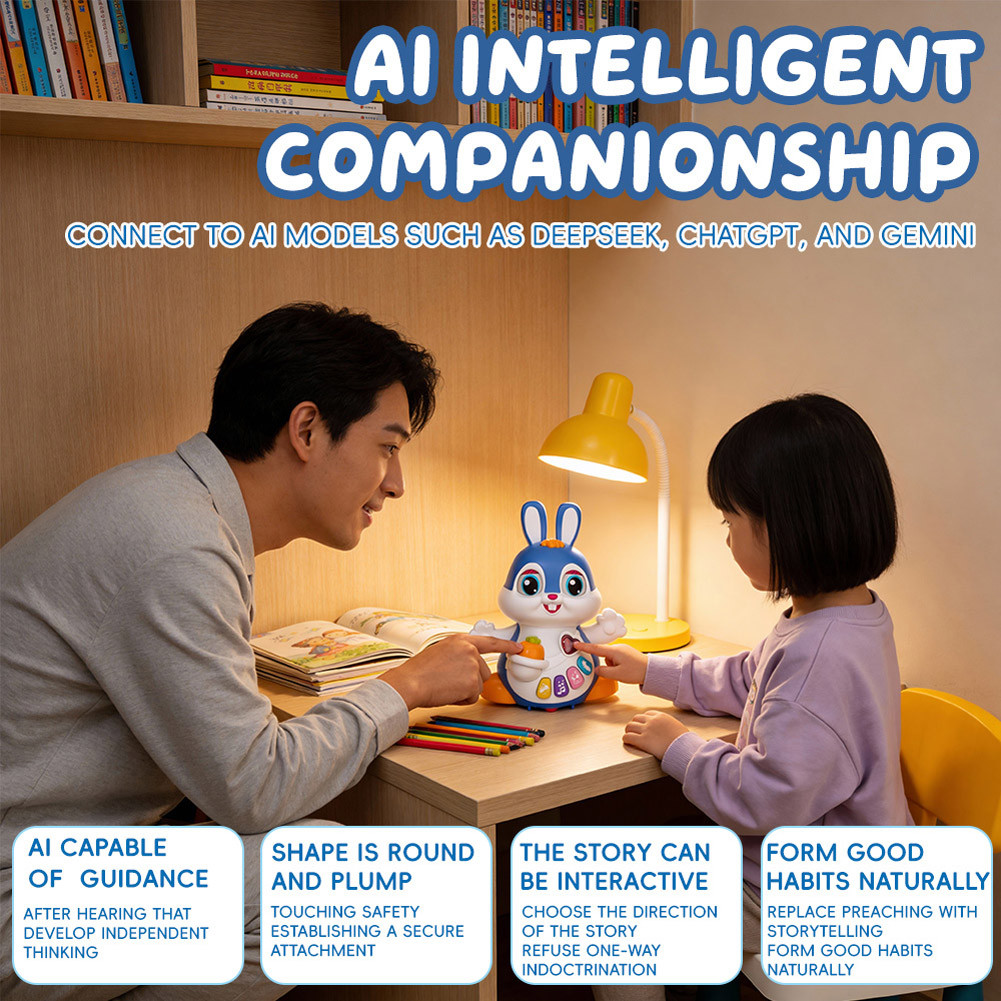 Rabbit AI toy, a companion toy for children