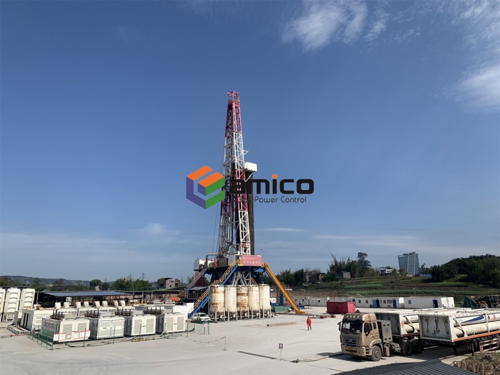 1 Gas power generation in the oil and gas field drilling rigs 