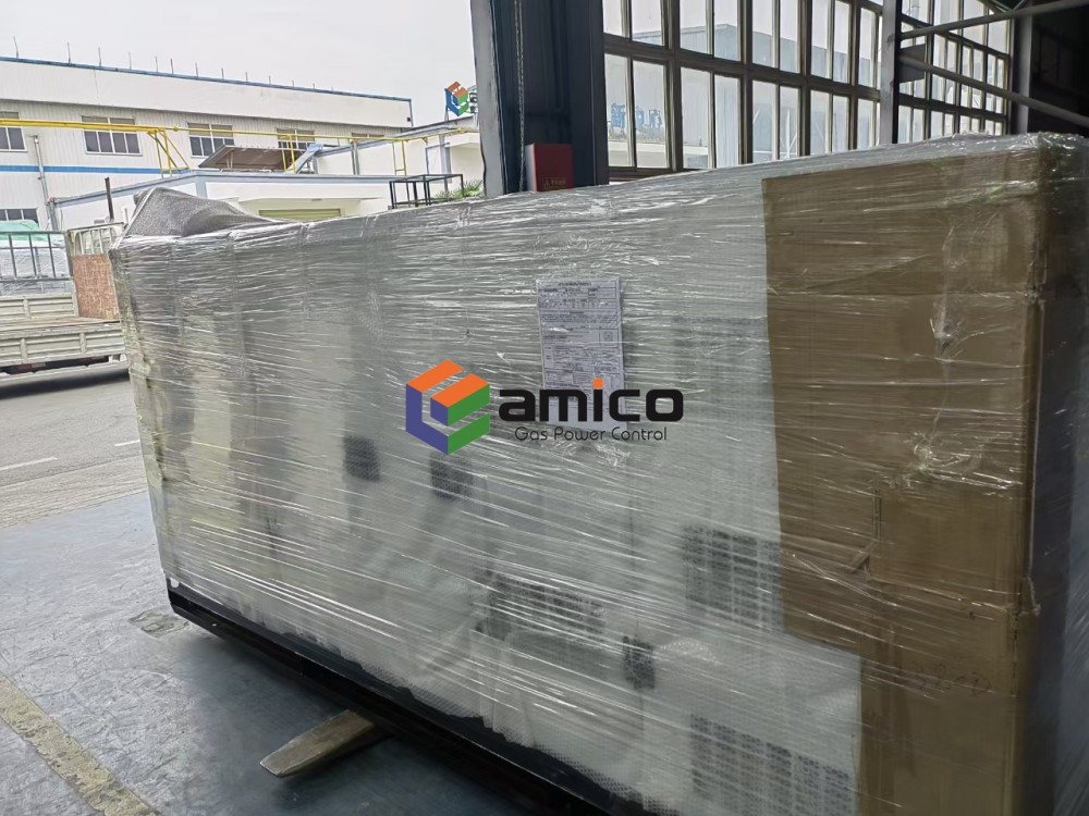 Can an industrial LPG generator set handle large motor starts?