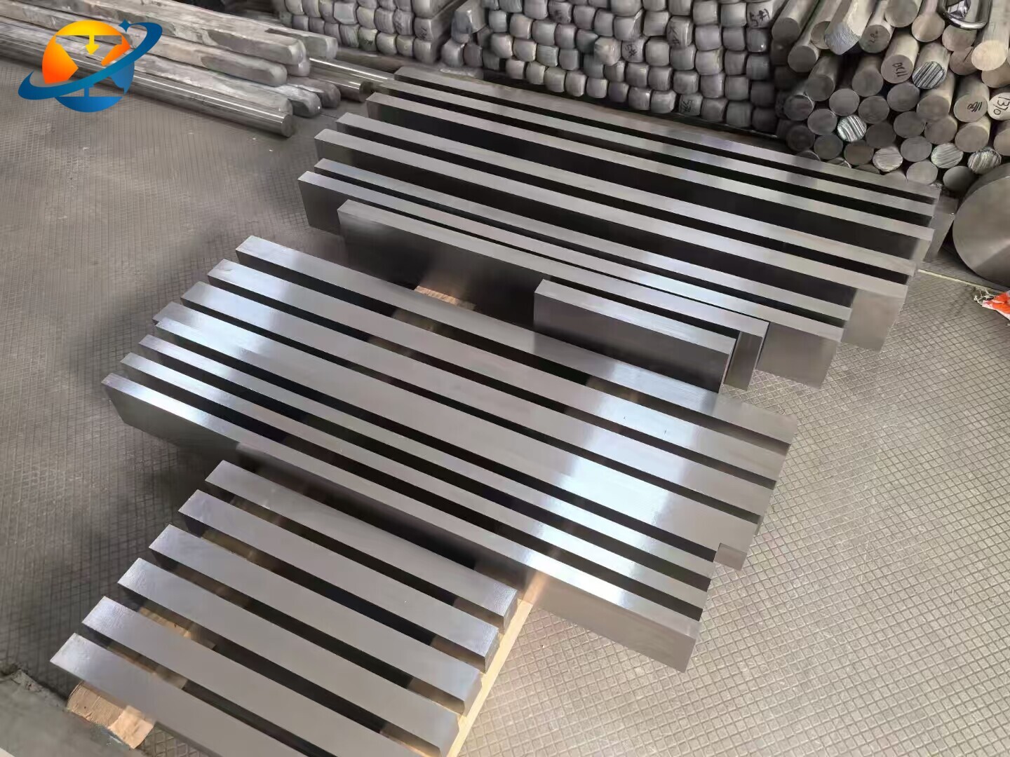 Titanium forging