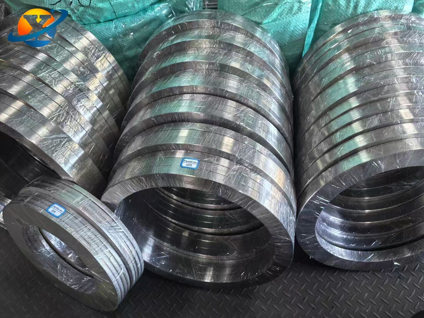 Titanium forging