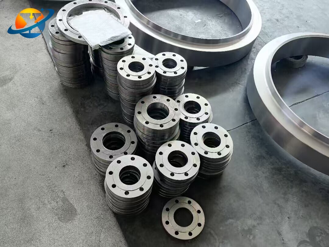 Titanium flange