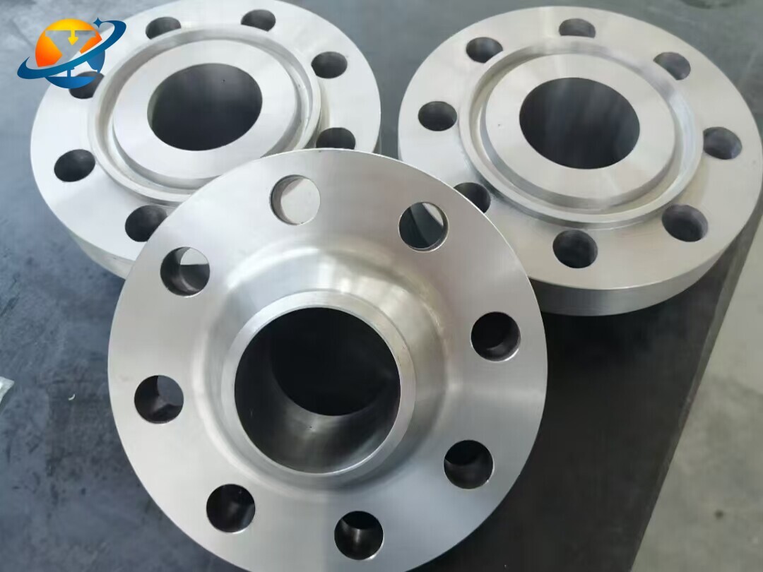 Titanium flange