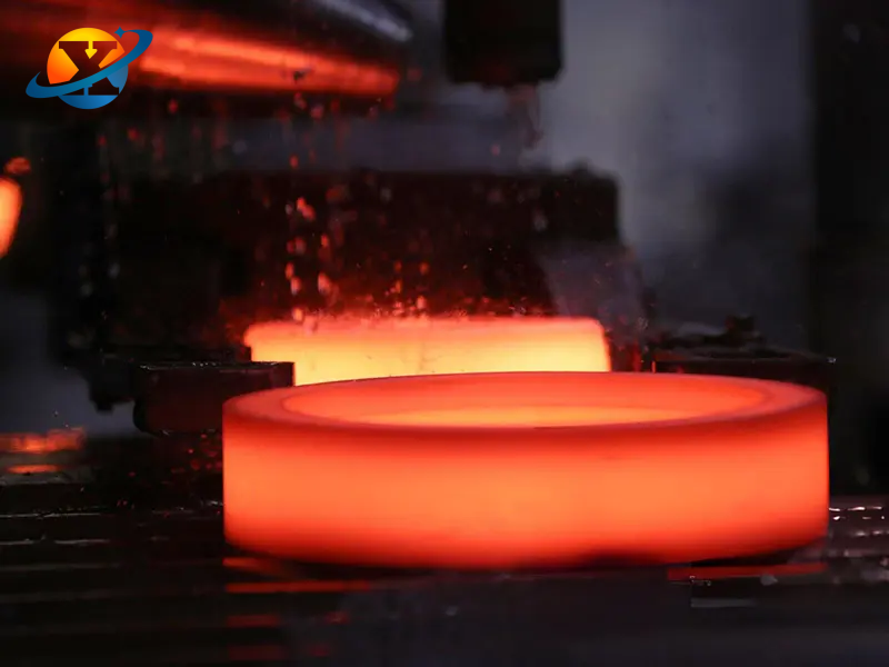 Titanium forging