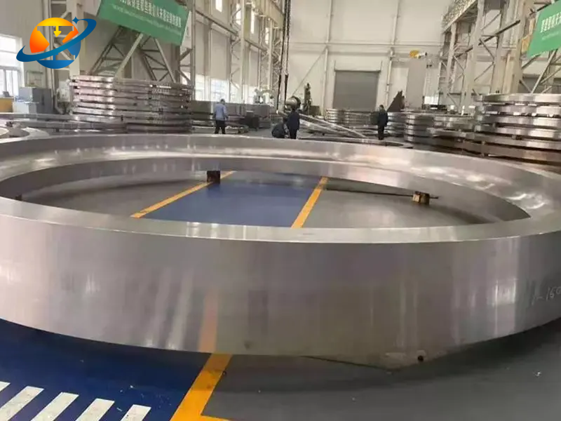 Titanium forging