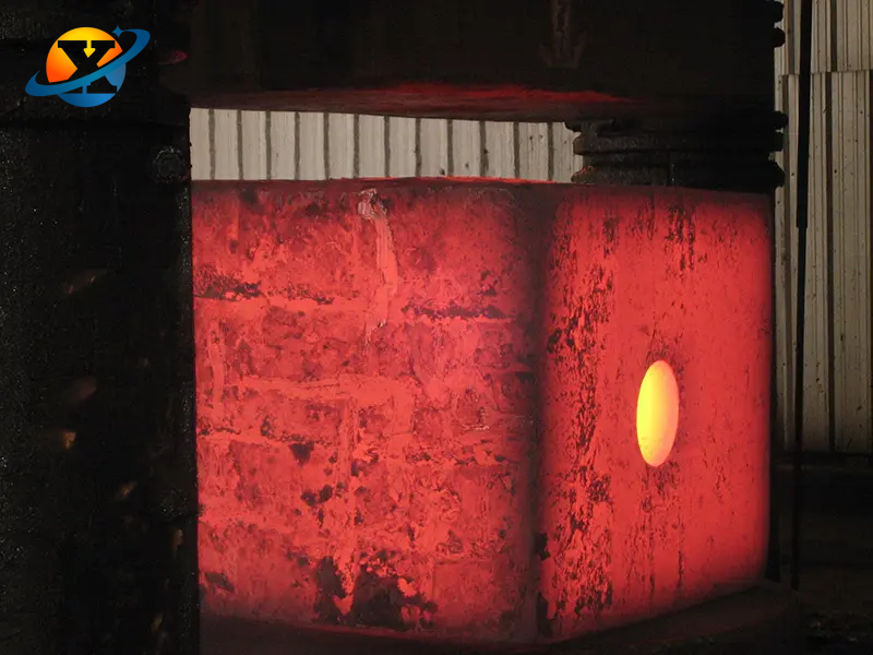 Titanium forging