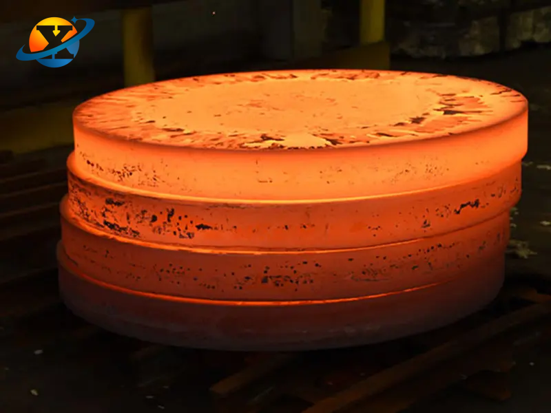 Titanium forging