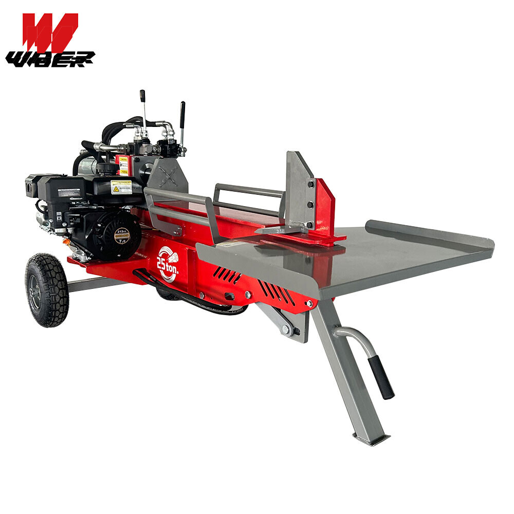 Heavy Duty Horizontal Hydraulic Wood Log Splitter With Valve Lift