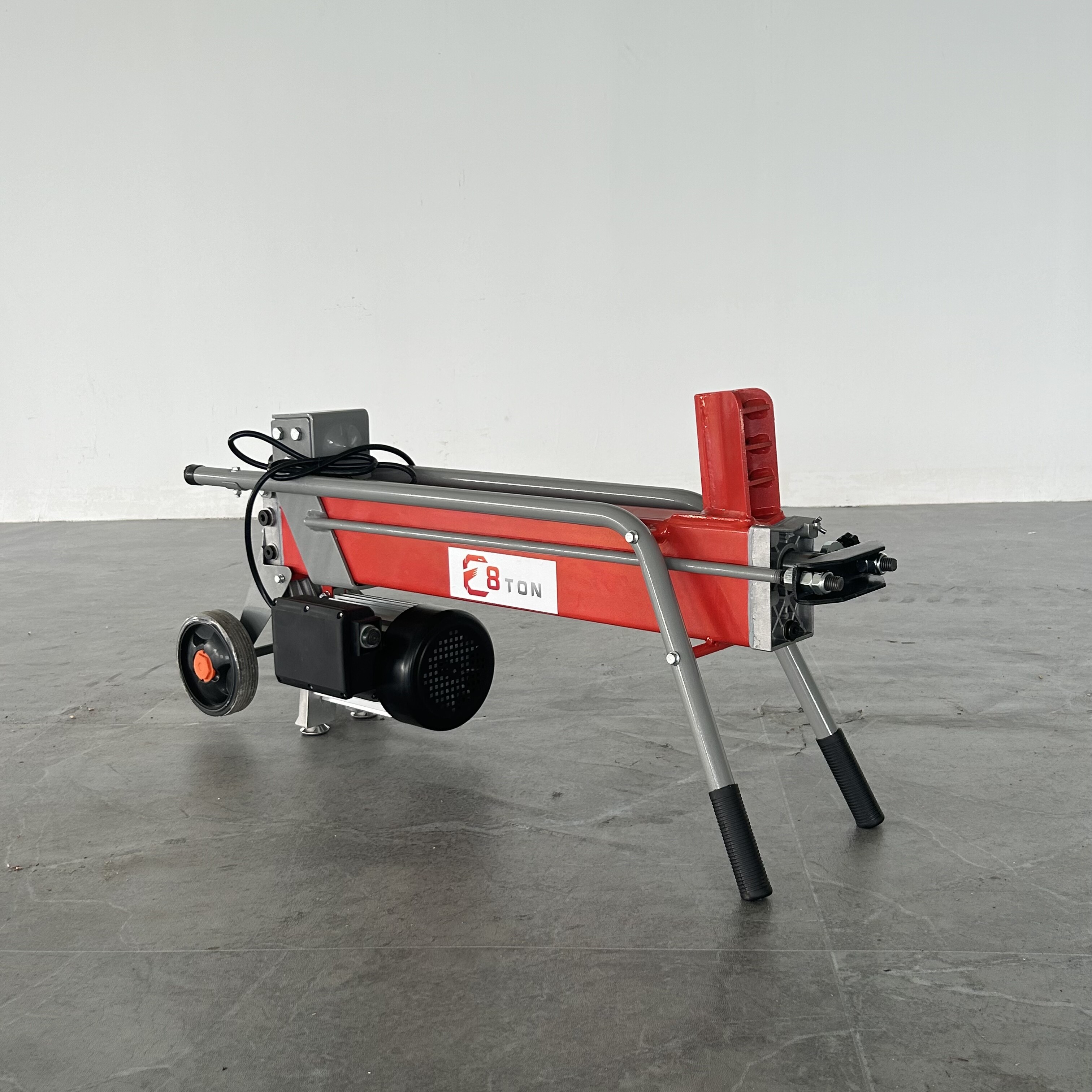Kinetic Electric Firewood Wood Log Splitter with Forestry Machinery