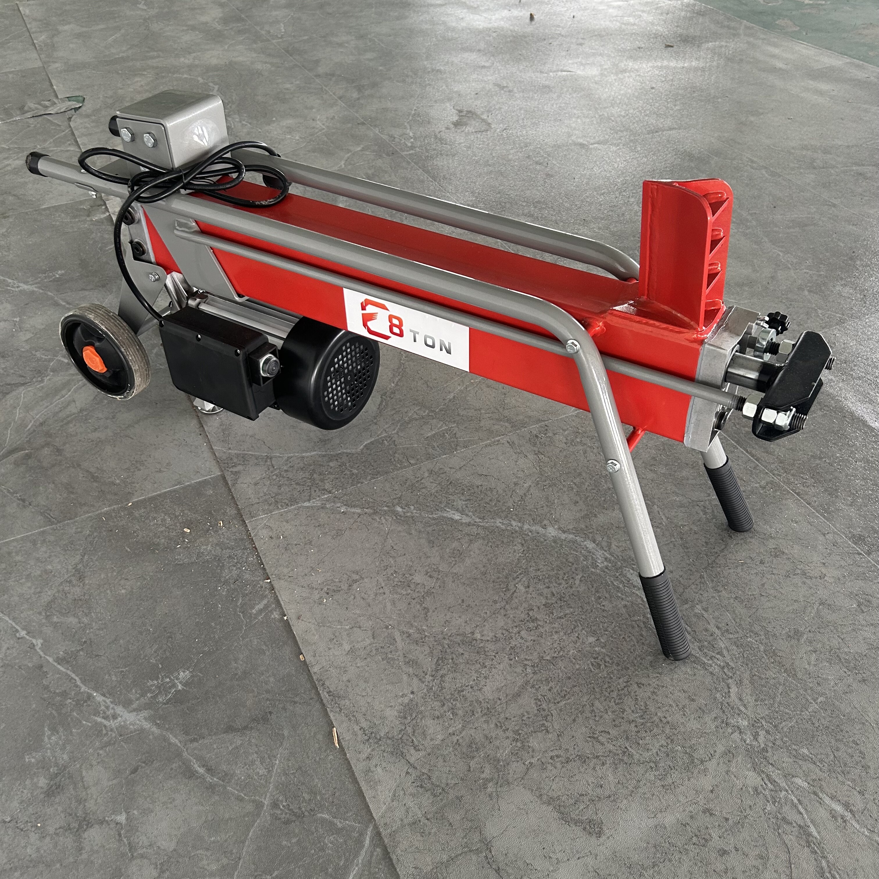 Kinetic Electric Firewood Wood Log Splitter with Forestry Machinery