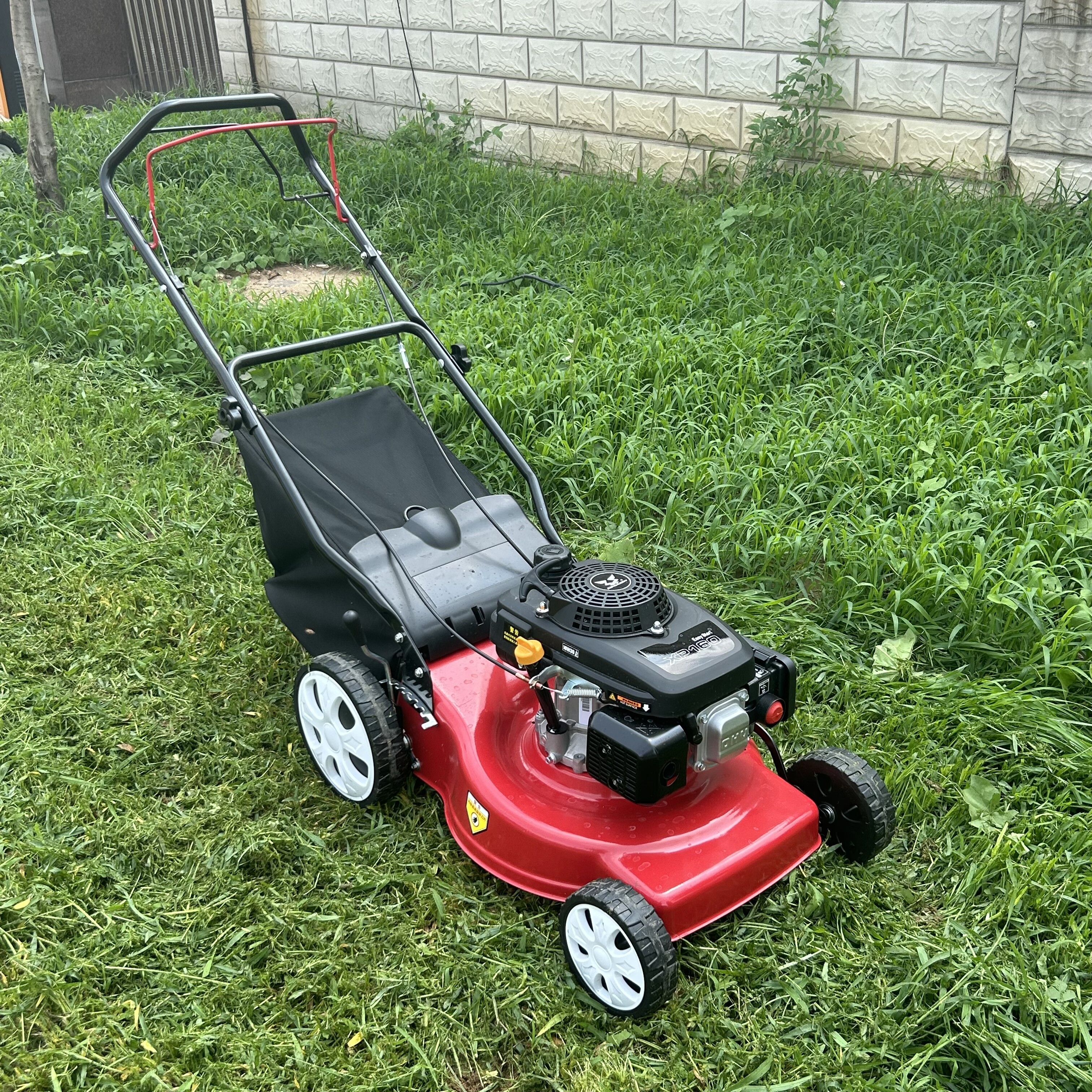 Agricultural Garden Grass Hand Push Petrol Gasoline Lawn Mower