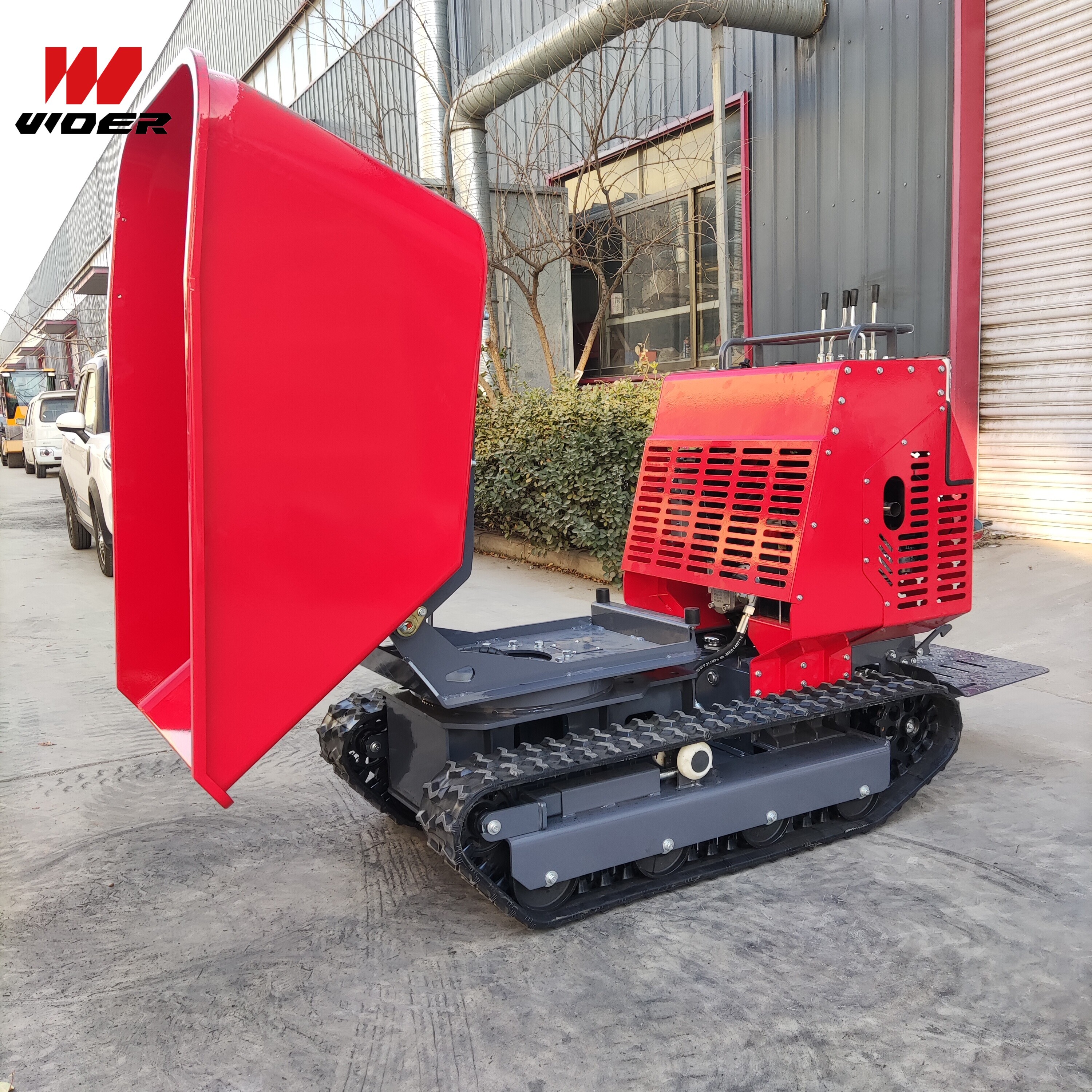 EPA Agricultural Truck Gasoline Engine Crawler Mini Dumper Truck