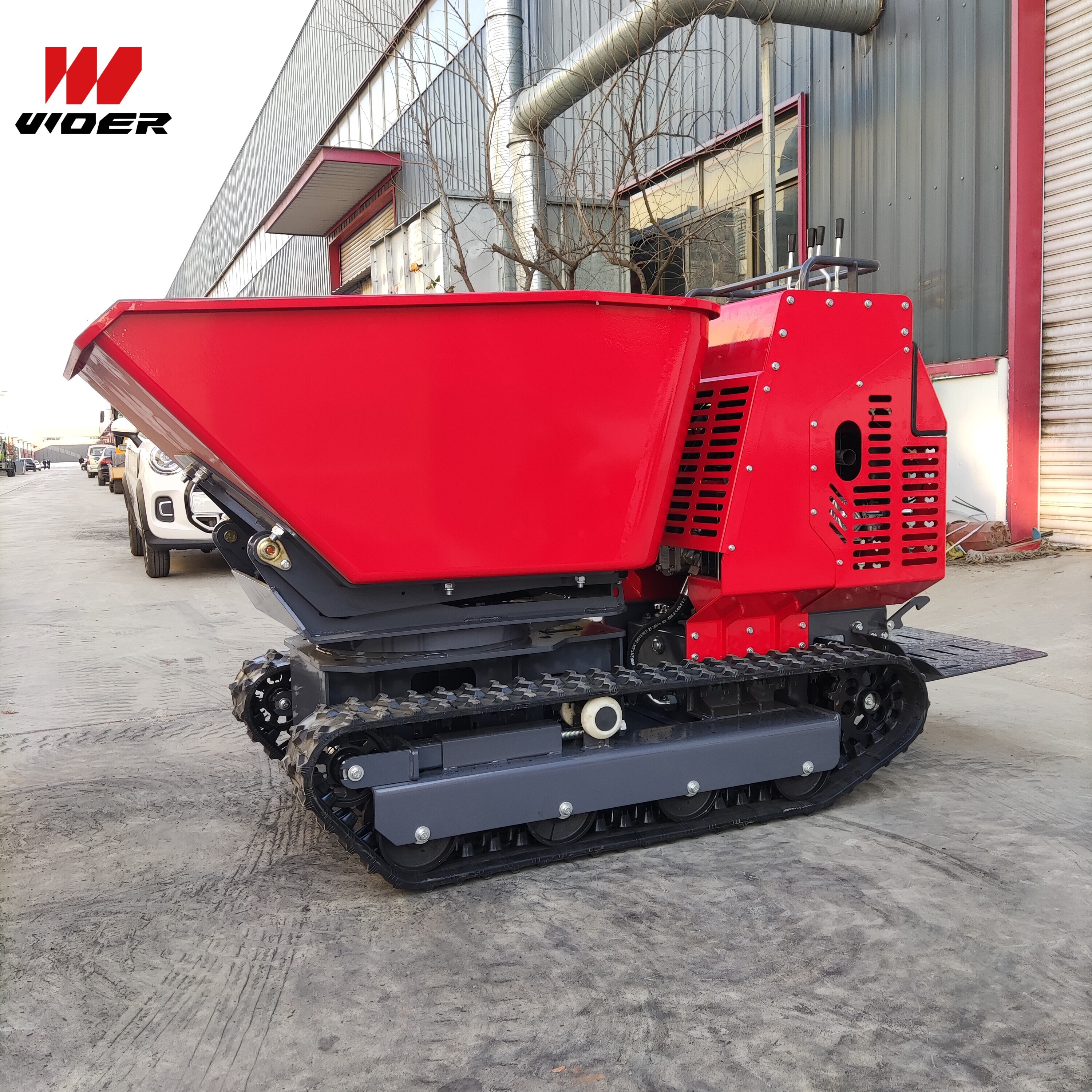 Garden Rubber Track All Terrain Hydraulic Mini Tracked Dumper