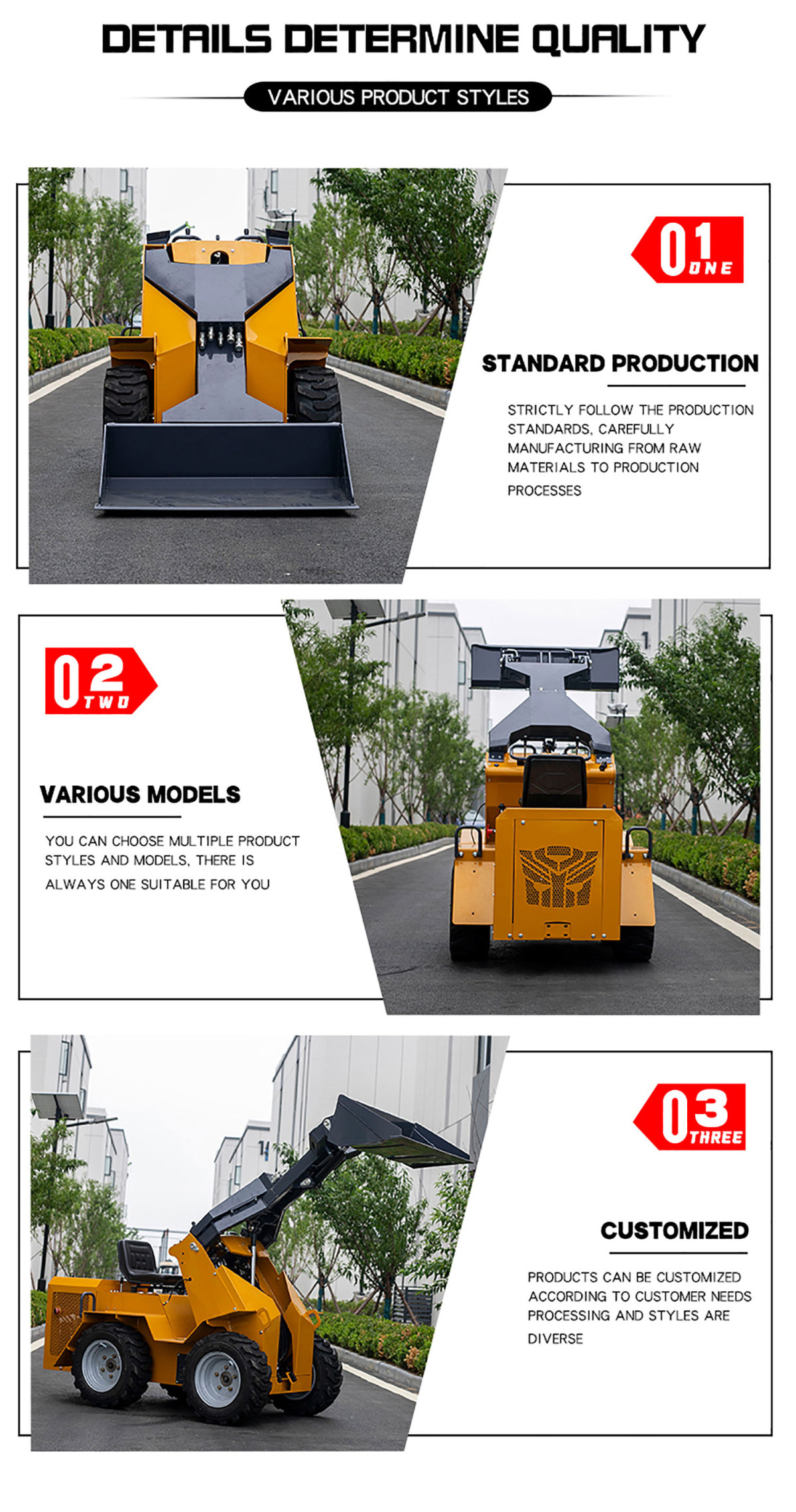 Chinese Skid Steer Loader Chinese Skid Steer Loader