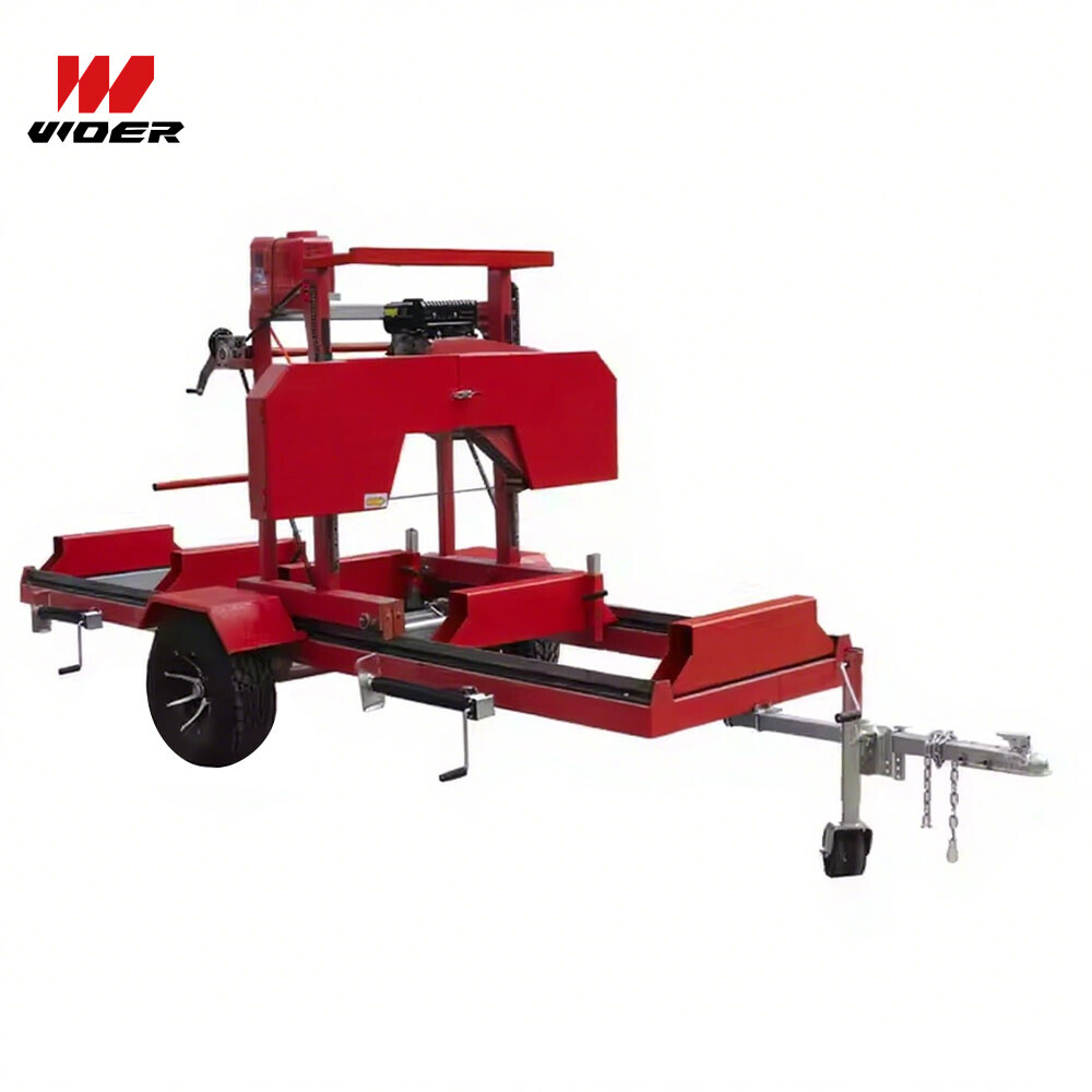 Horizontal Wood Log Sawing Electric/Diesel Machine Sawmill