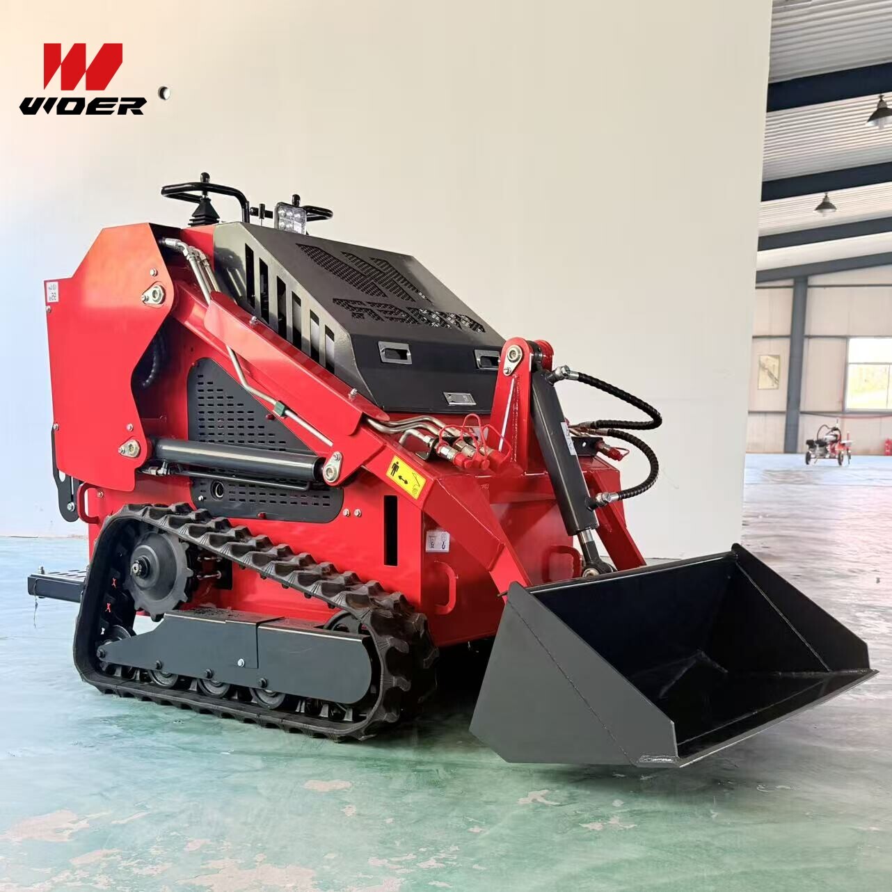 Ce/Epa Tracked Hydraulic Mini Skid Steer Loader Diesel
