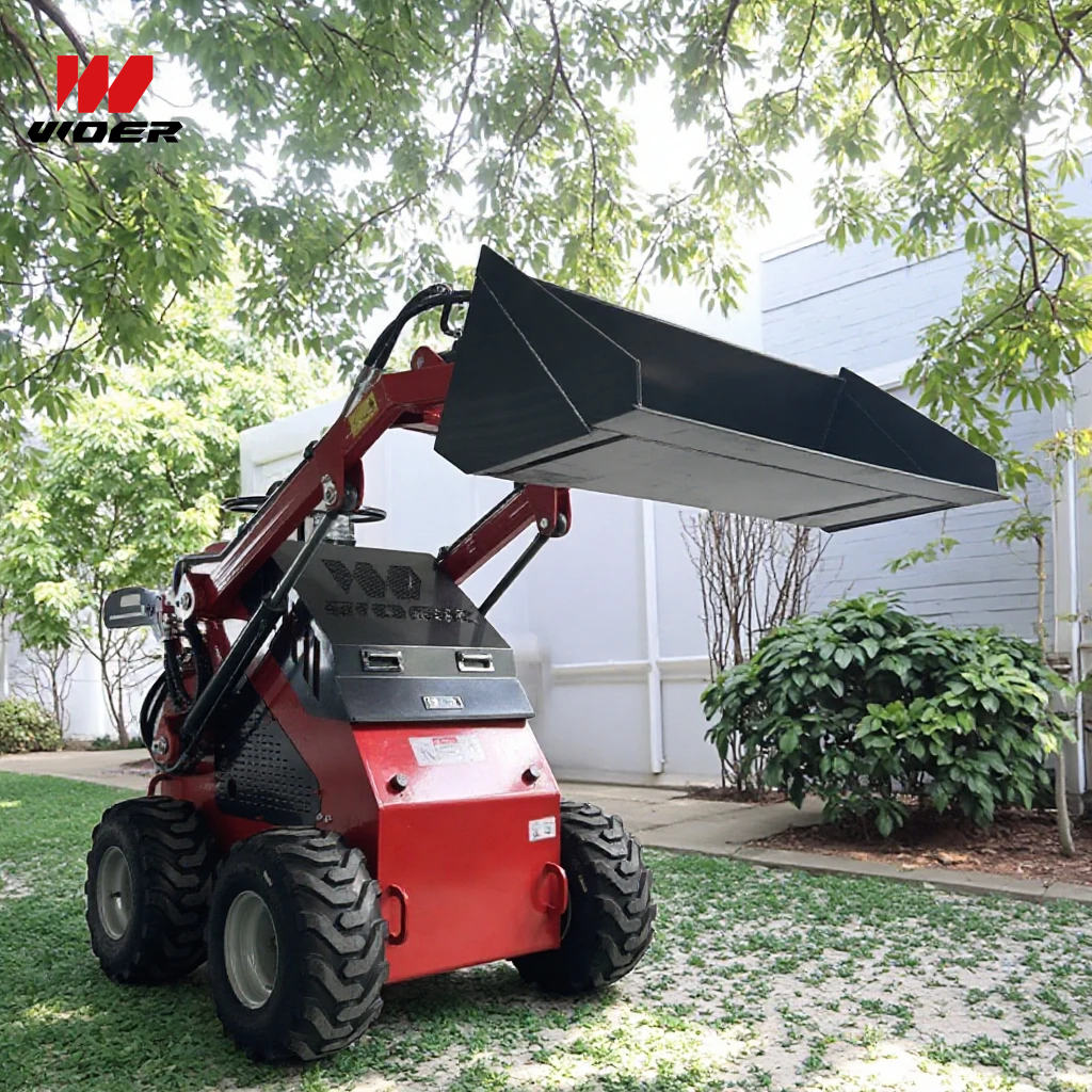 Free Shipping Sale Mini Small Wheel Front End Skid Steer Loader