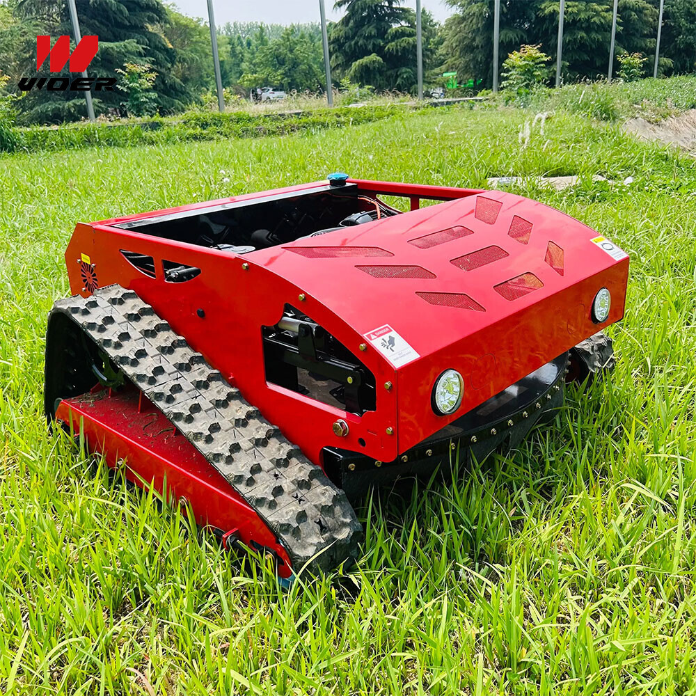 Power Remote Control Lawn Mower Gasoline