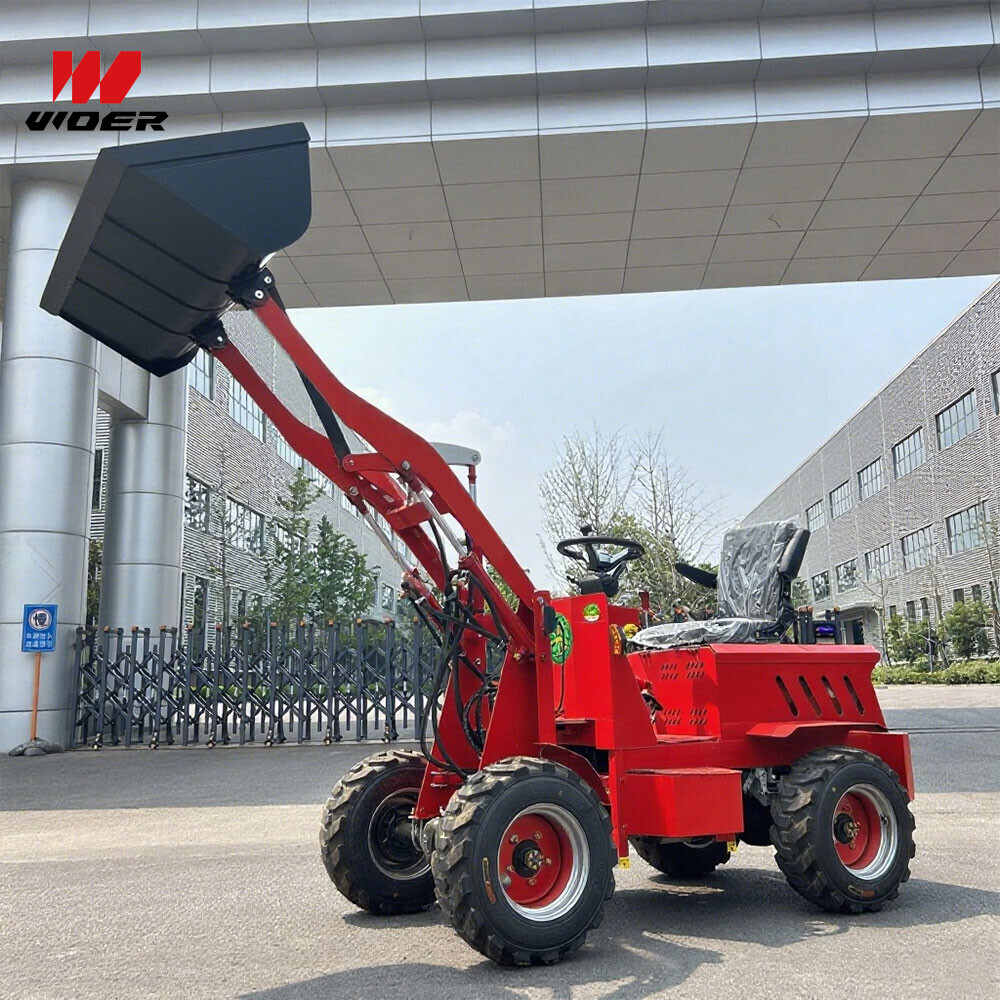 Chinese Small Wheeled Mini Electric Compact Loader Bucket Ride On