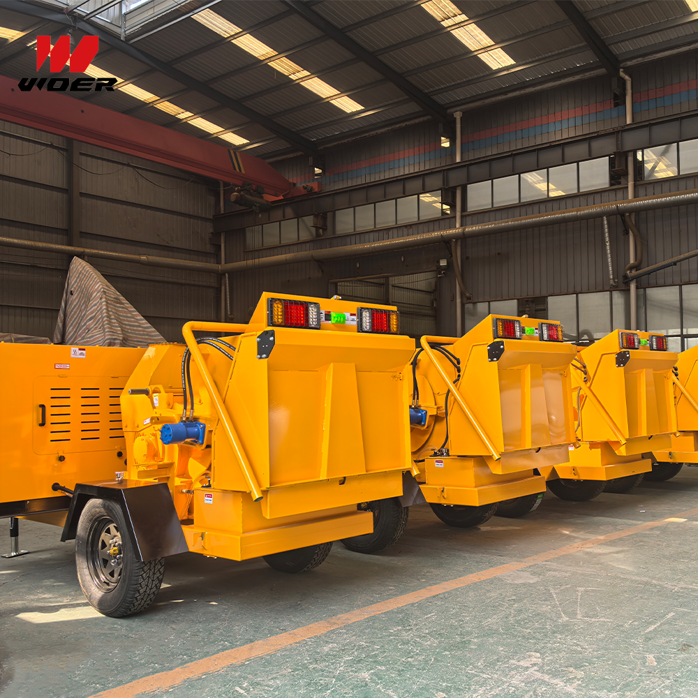 WOER Ships Large-Scale Gasoline Wood Crusher Chippers to Chile WOER Ships Large-Scale Gasoline Wood Crusher Chippers to Chile