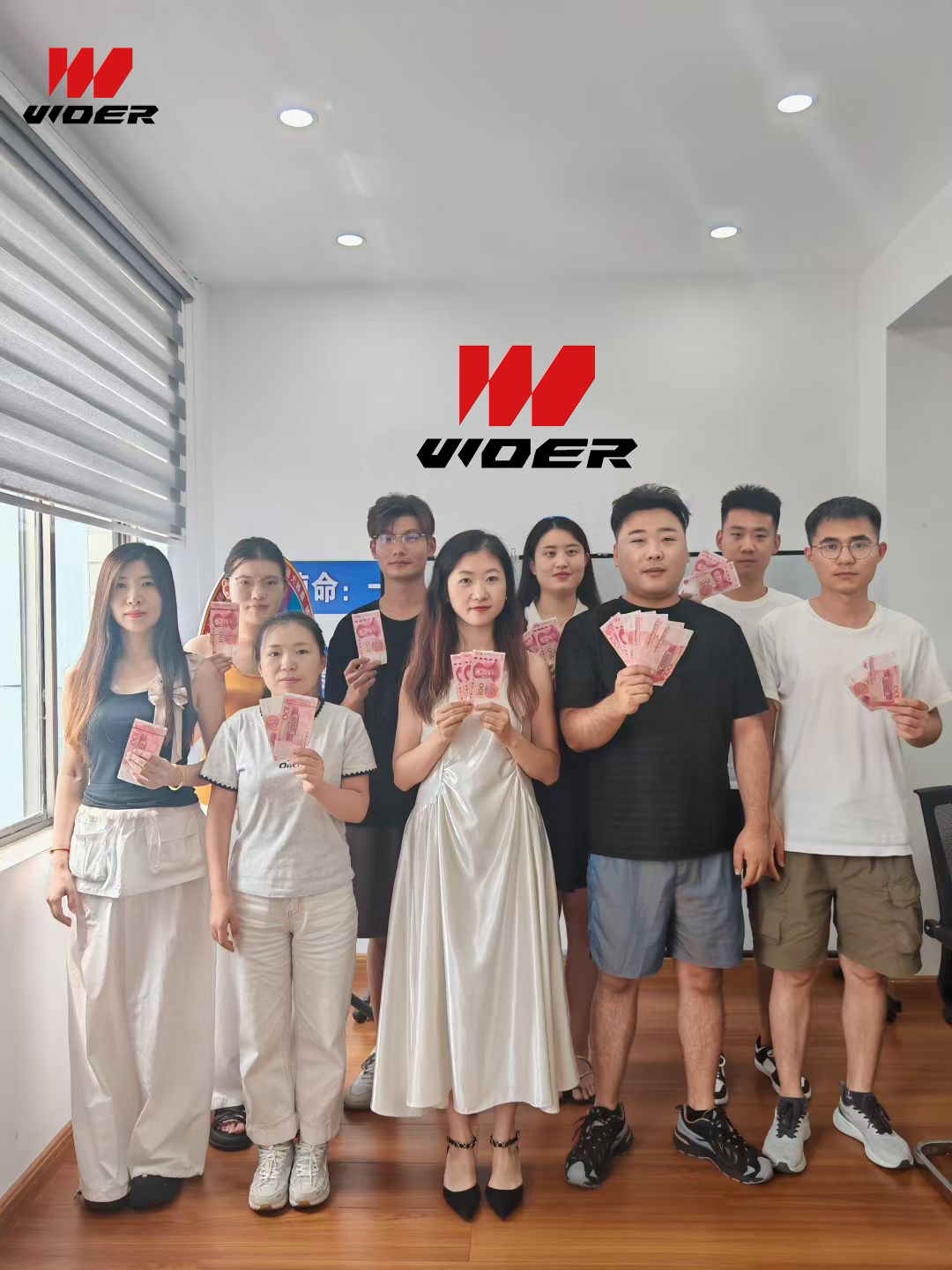 WOER Group issues cash incentive bonuses to employees who achieve their monthly goals