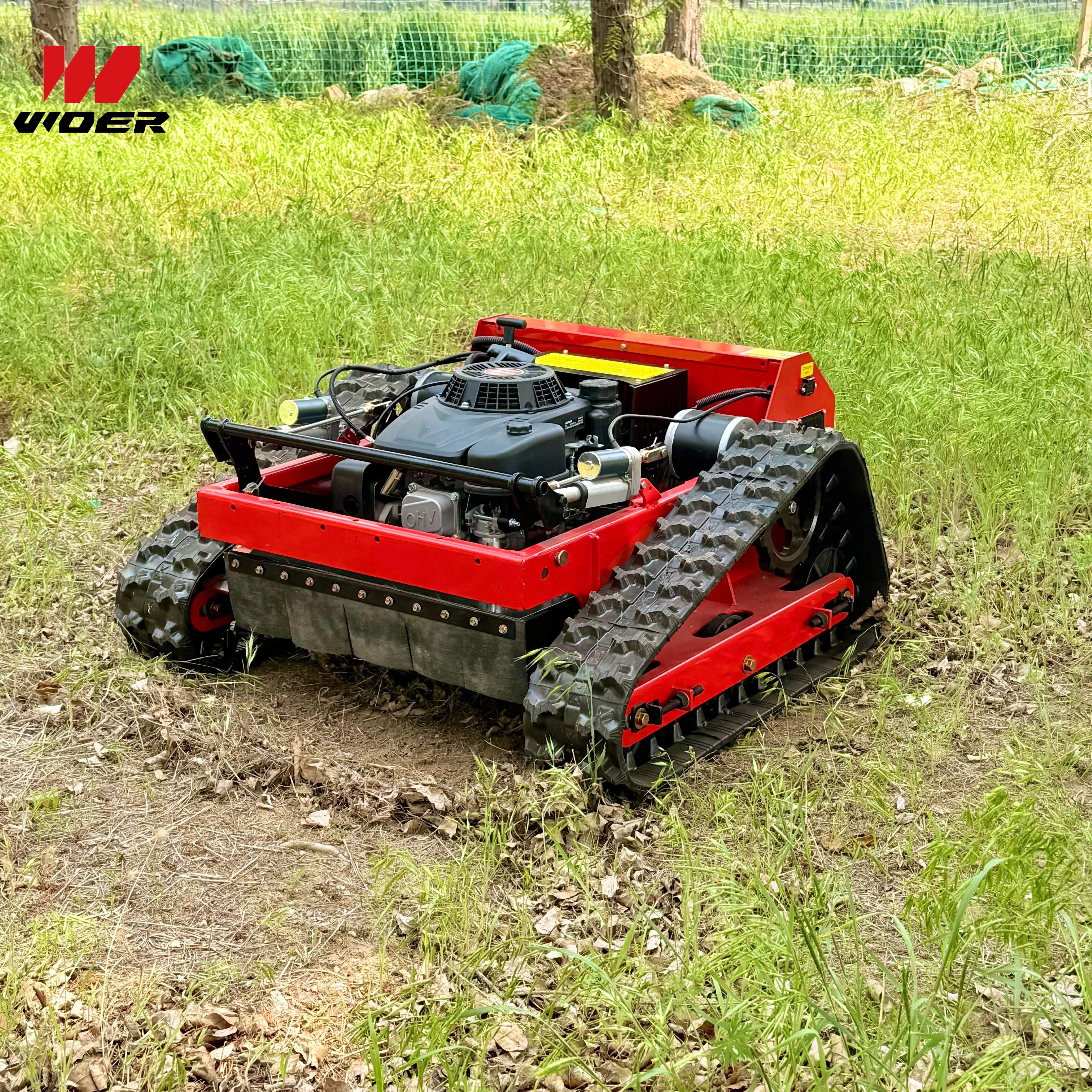 Precision Remote Operated Lawn Mower for Roadside Vegetation Precision Remote Operated Lawn Mower for Roadside Vegetation