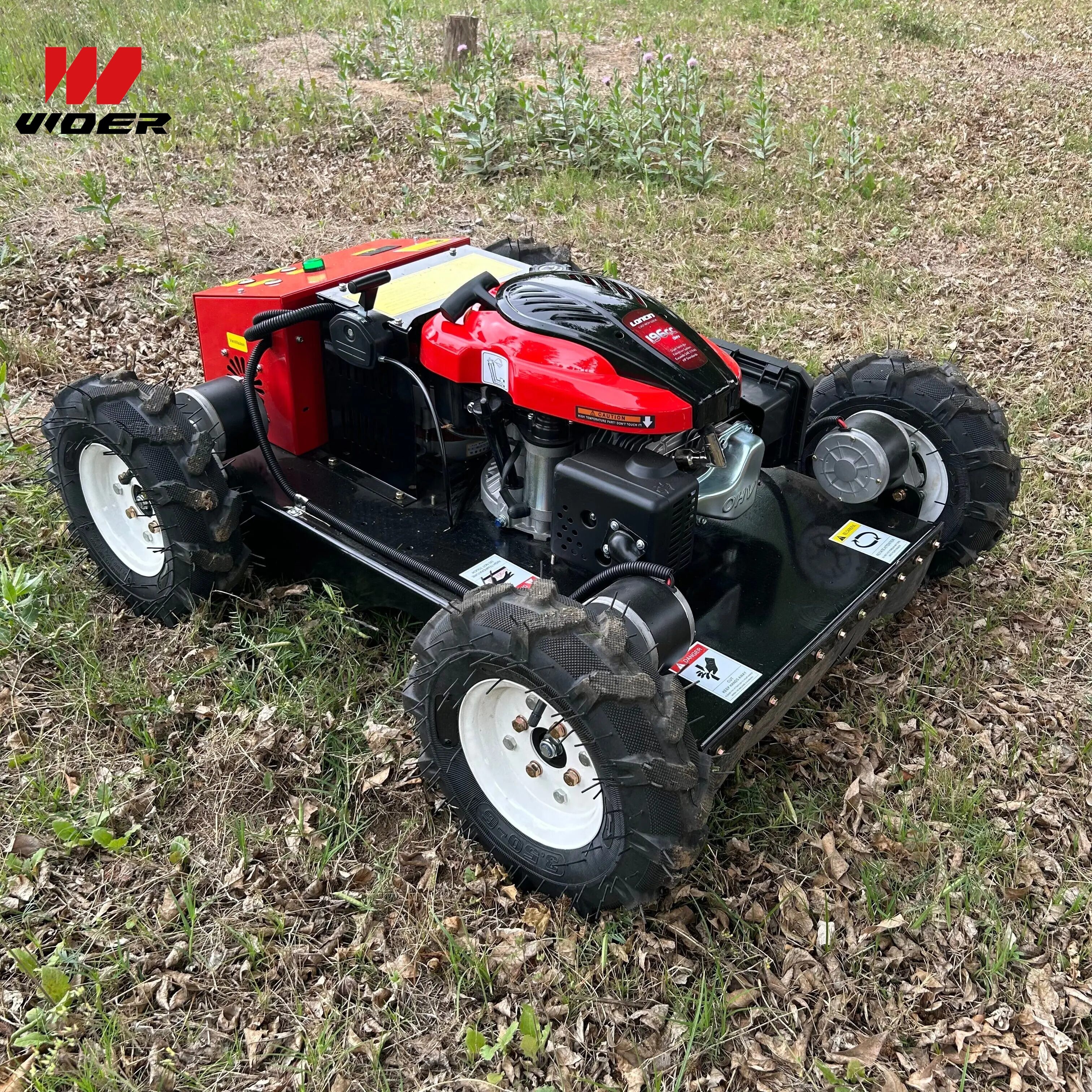 Precision Remote Operated Mower for Industrial Areas Precision Remote Operated Mower for Industrial Areas