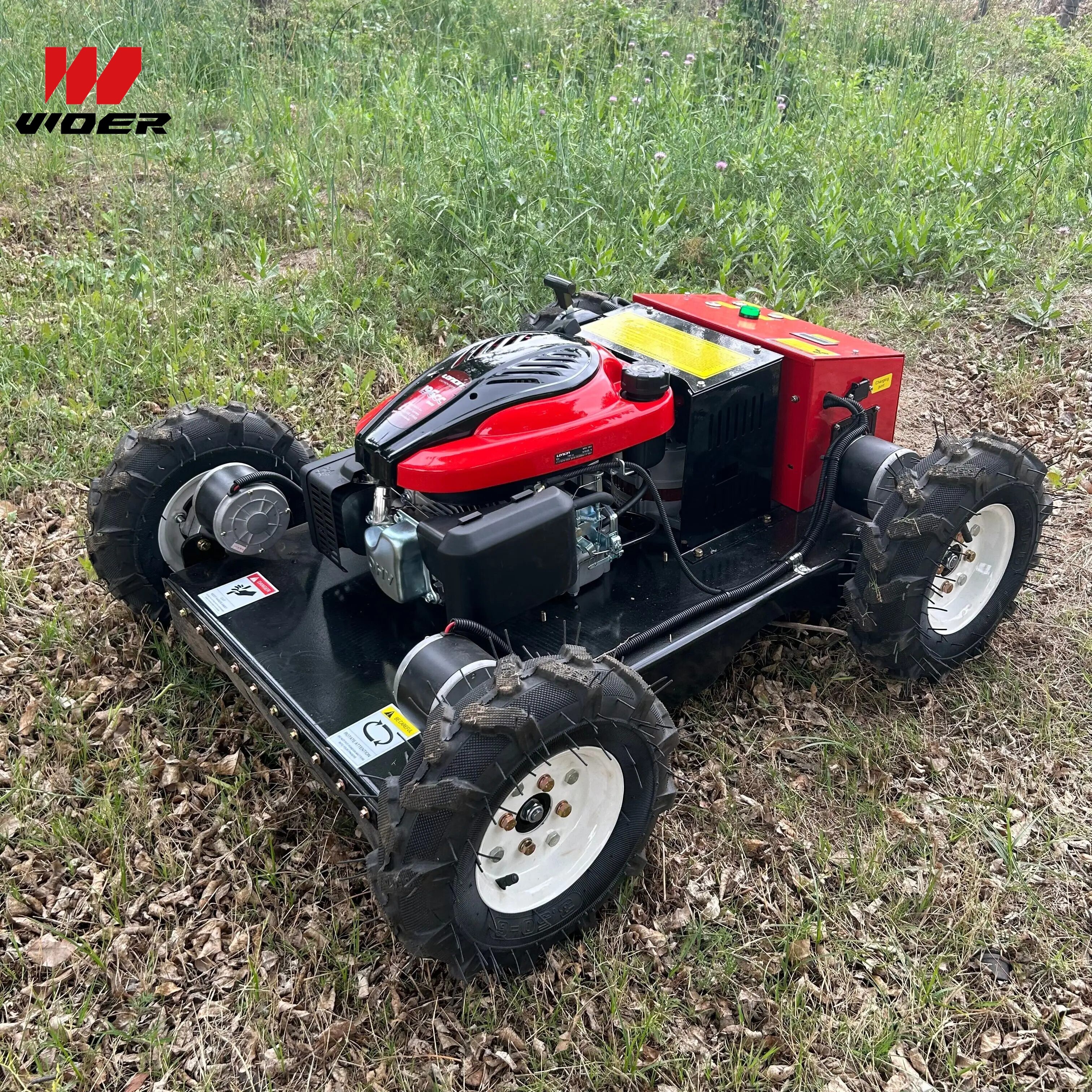 Compact Remote Operated Mower for Urban Parks Compact Remote Operated Mower for Urban Parks