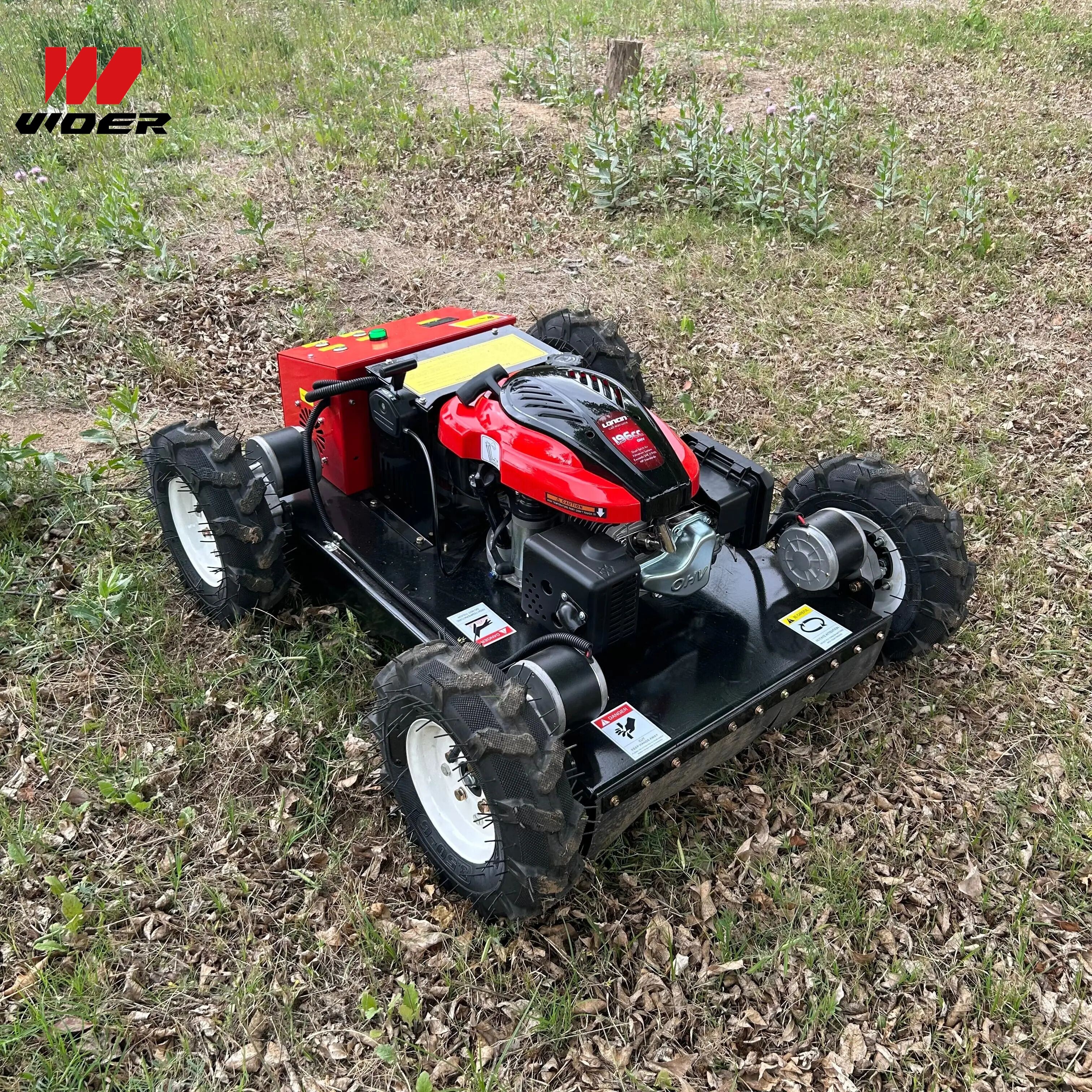 Autonomous Remote Lawn Mower with Safety Tilt Sensor and Stable Design Autonomous Remote Lawn Mower with Safety Tilt Sensor and Stable Design