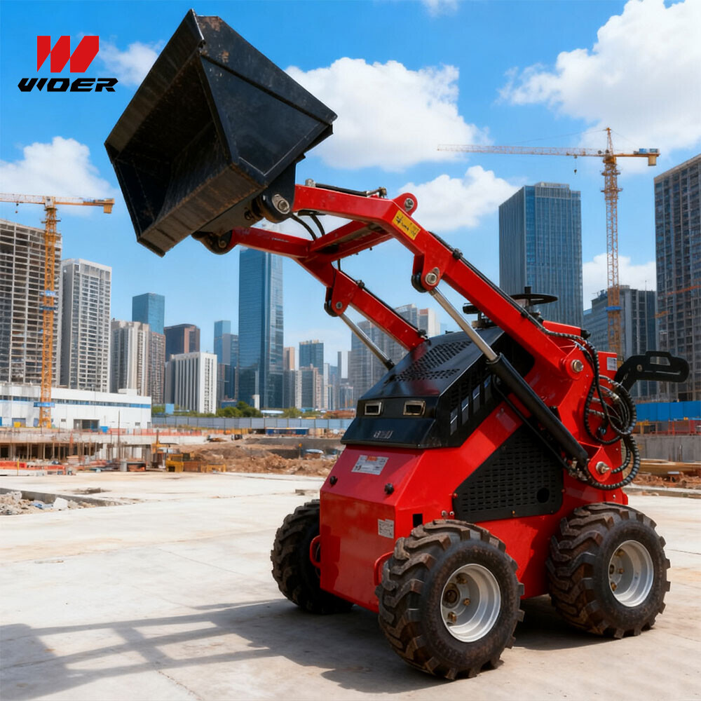 mini front end loader skid steer