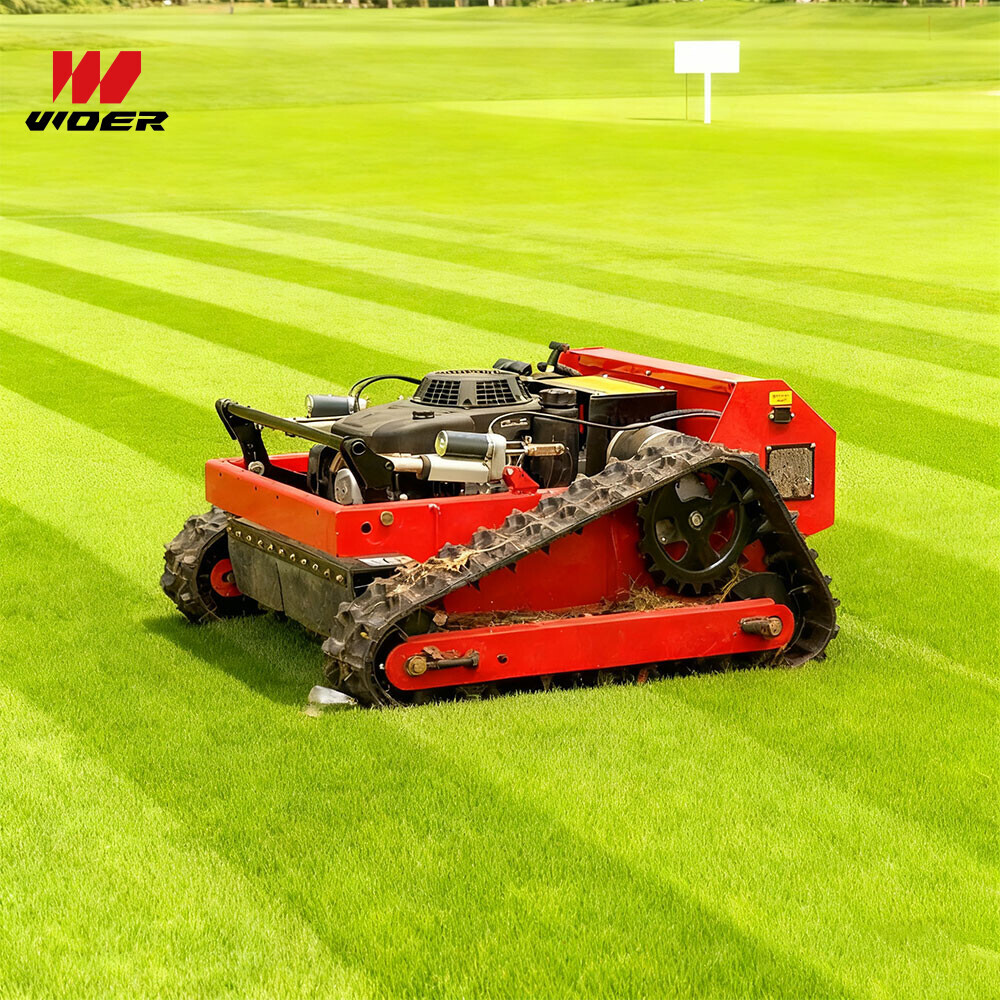 crawler robot heavy duty remote lawn mower remote controlled
