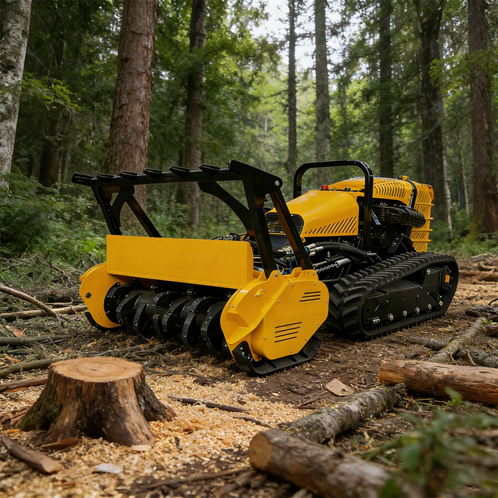 Forestry Machinery Remote Control Tree Mulcher Machine Robotic Price