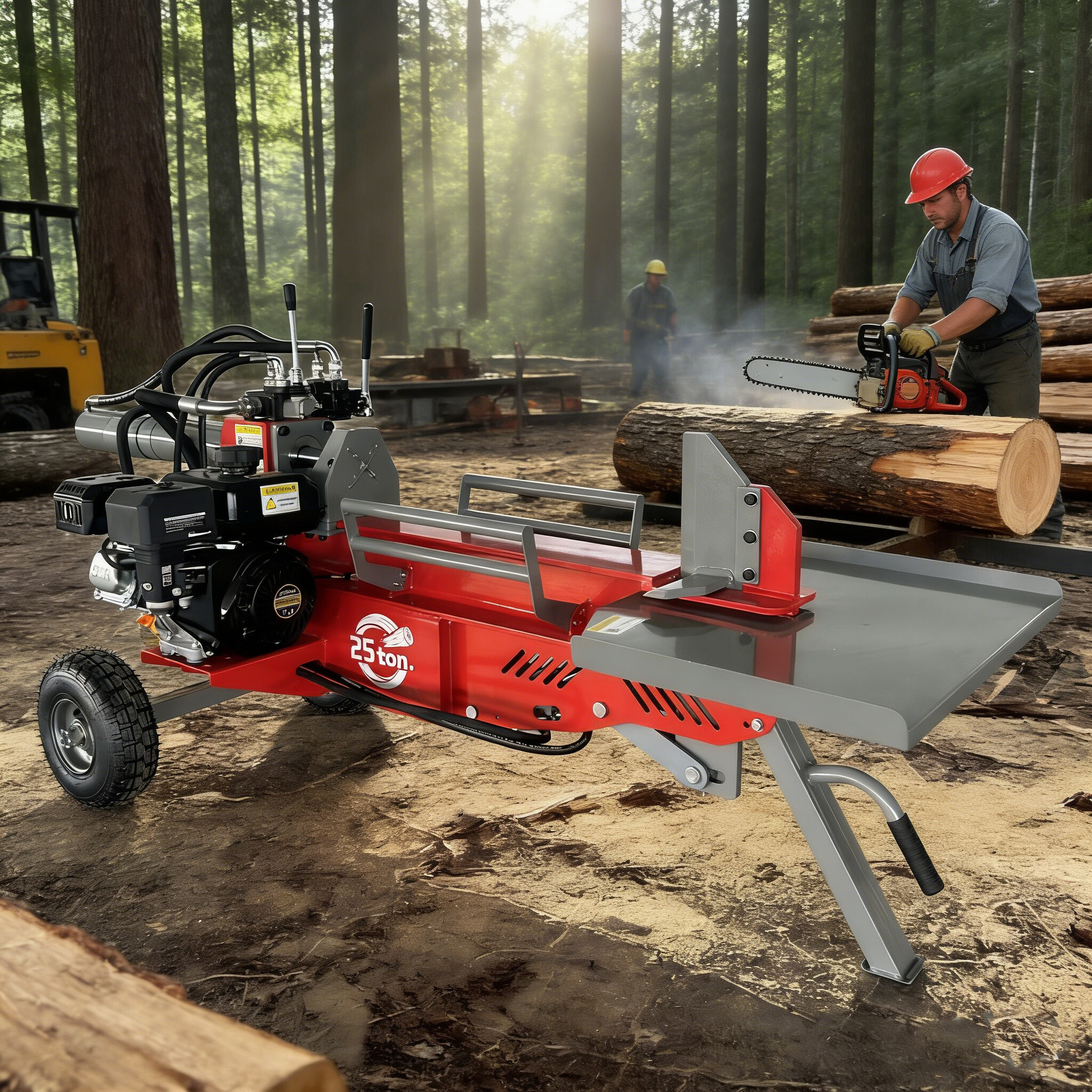 How Hydraulic Log Splitters Improve Work Efficiency How Hydraulic Log Splitters Improve Work Efficiency