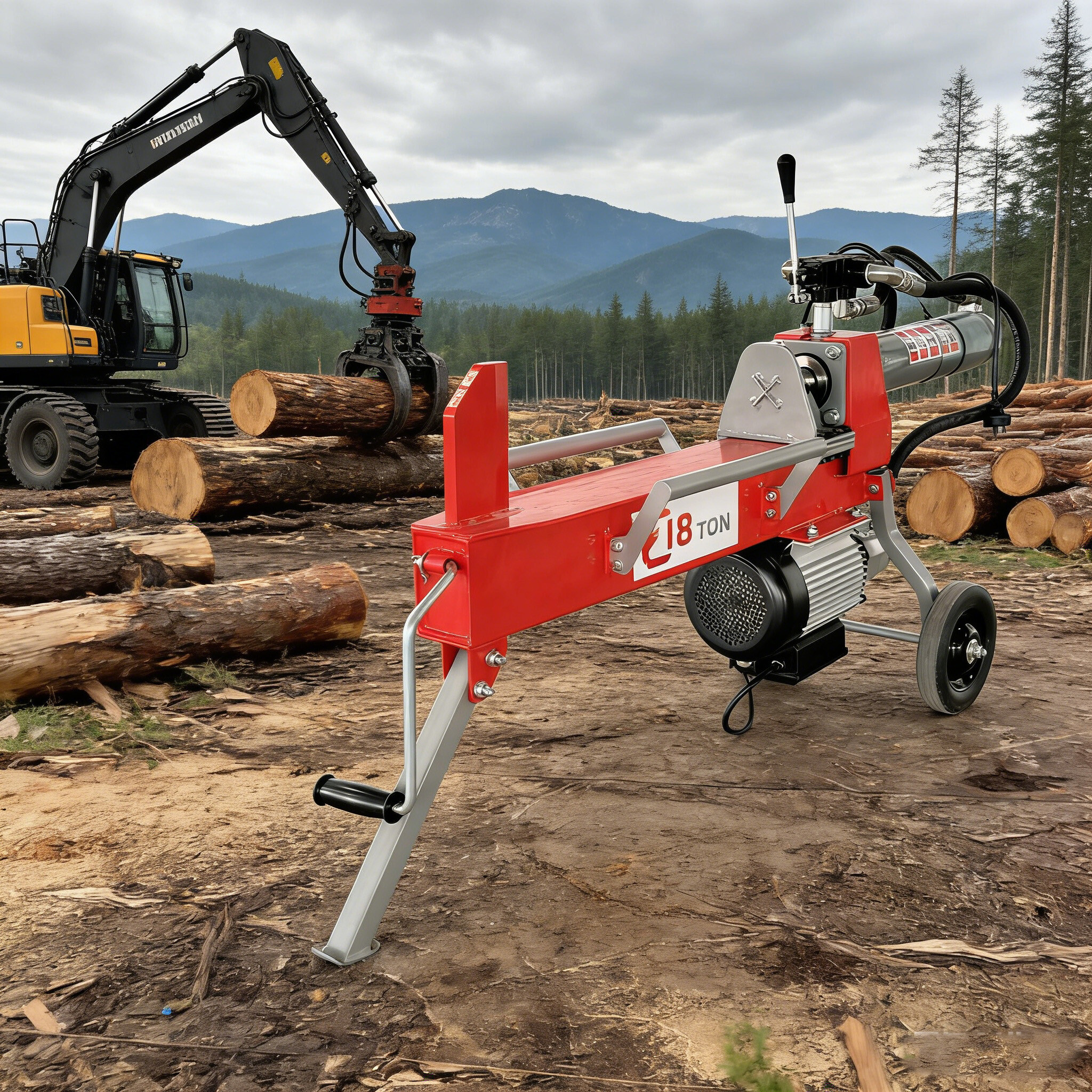 How to Achieve Efficient Wood Splitting with a Log Splitter How to Achieve Efficient Wood Splitting with a Log Splitter