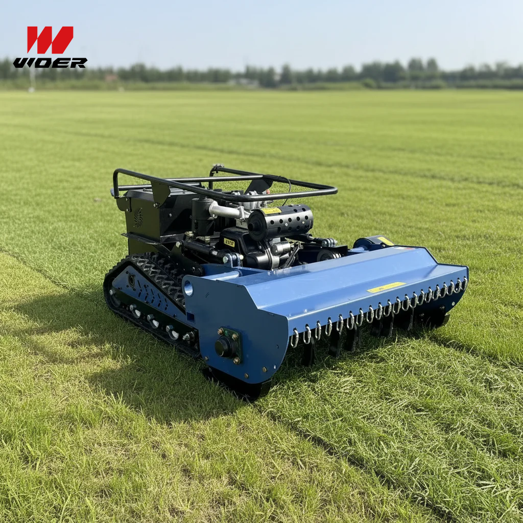 Safe Operation Automatic Robot Lawn Mower For Grassland Maintenance